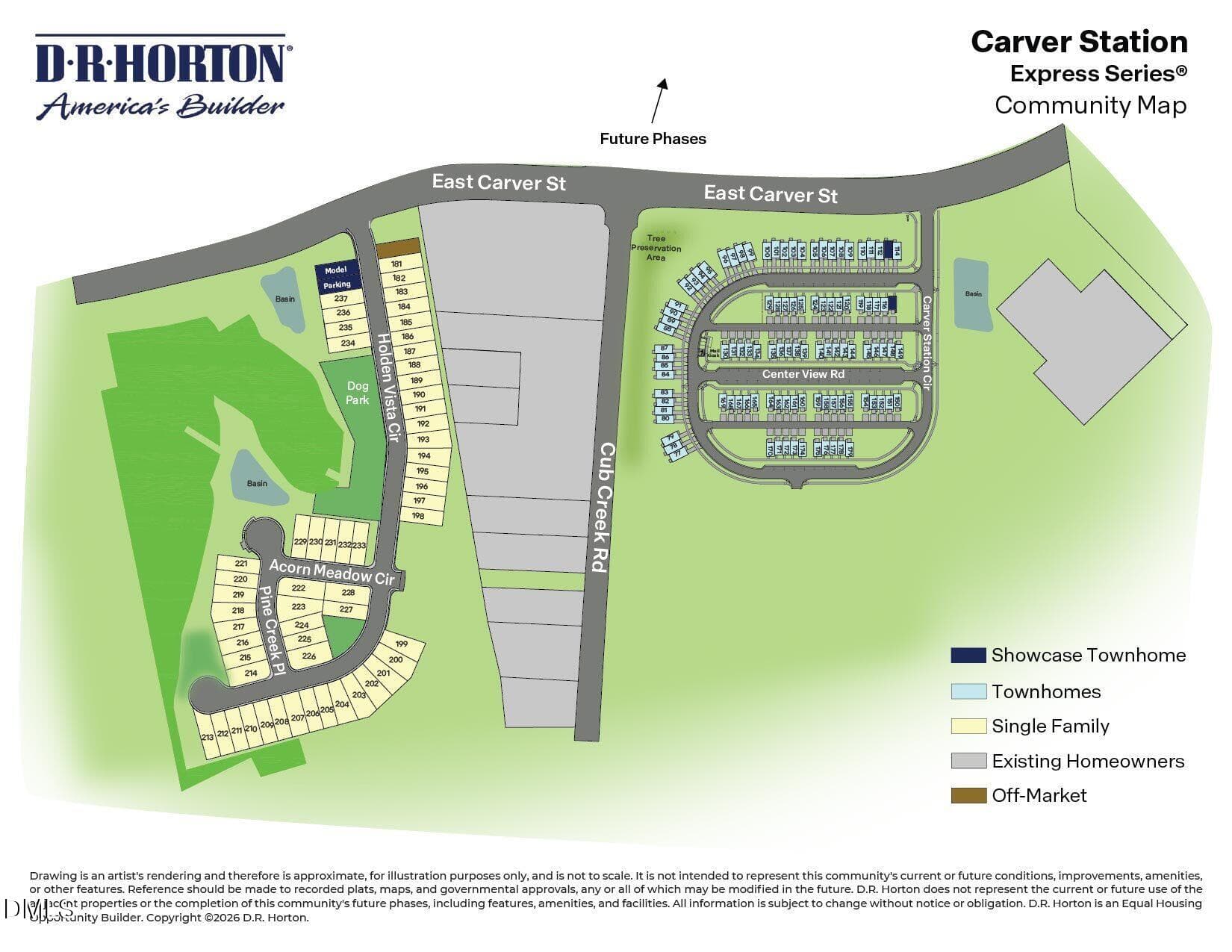 Carver Station - Site Map_BOTH_PH1 - 1008 Holden Vista Circle, Durham, NC 27704, Durham