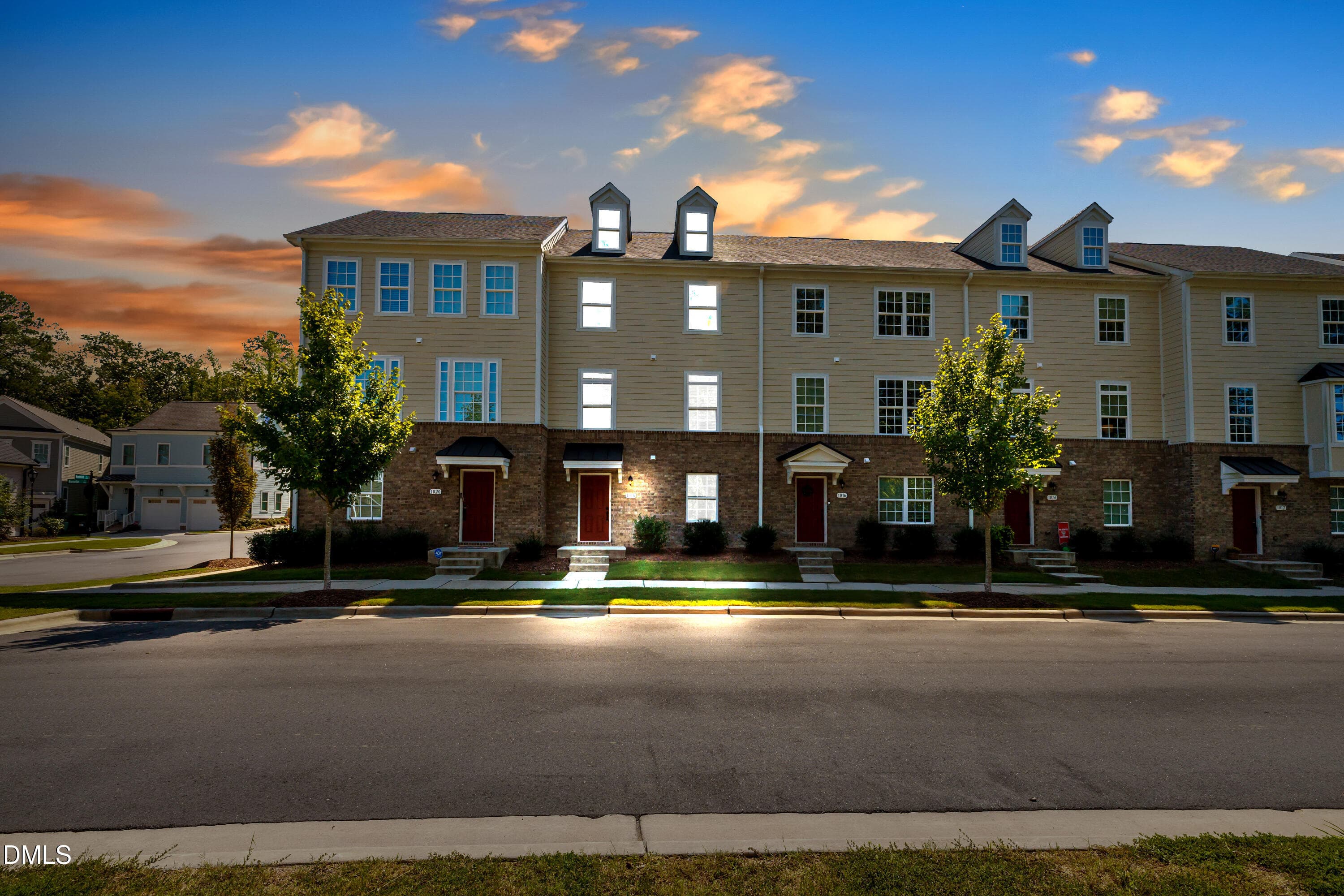 Twilight Exterior - 1018 Kentlands Drive, Durham, NC 27713, Durham