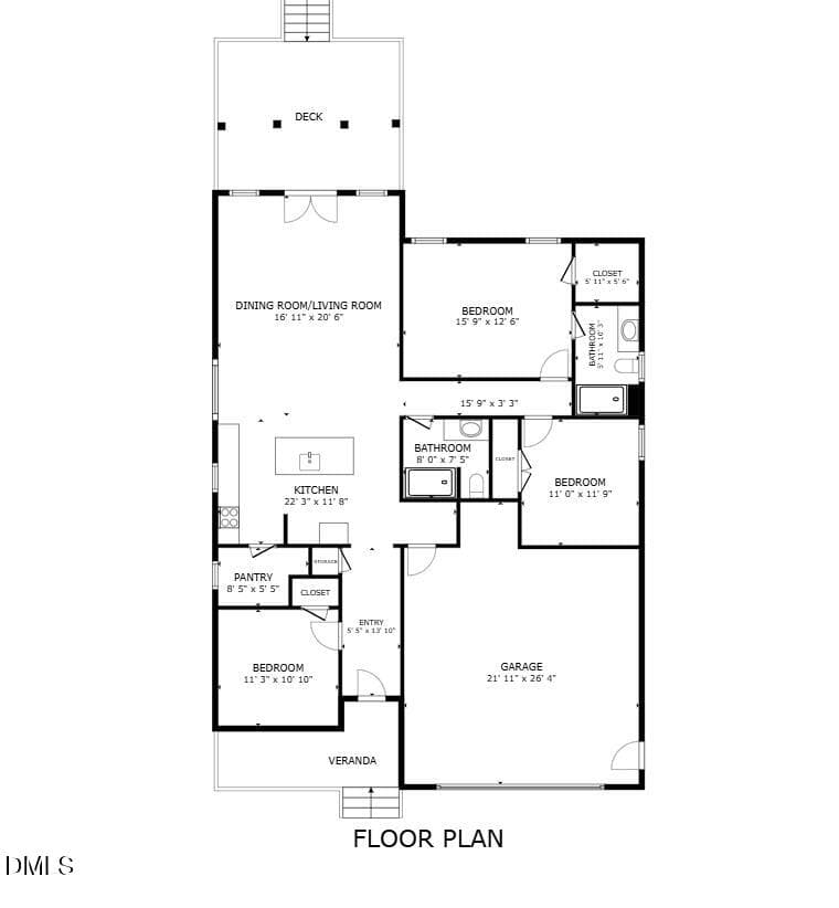 floorplan - 13341 Nc-27, Broadway, NC 27505