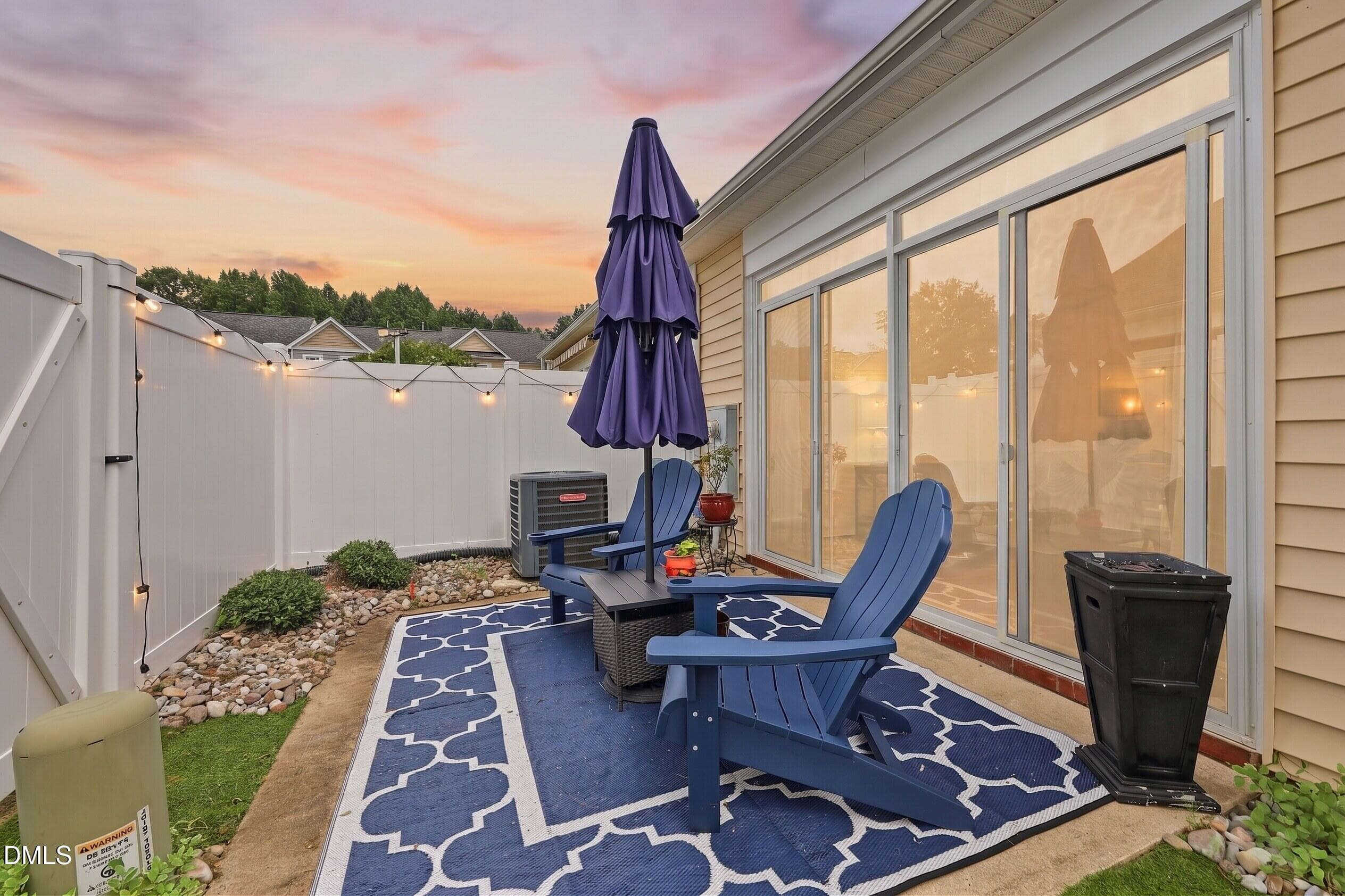 back patio - caversham - 7304 Caversham Way, Raleigh, NC 27617, Raleigh