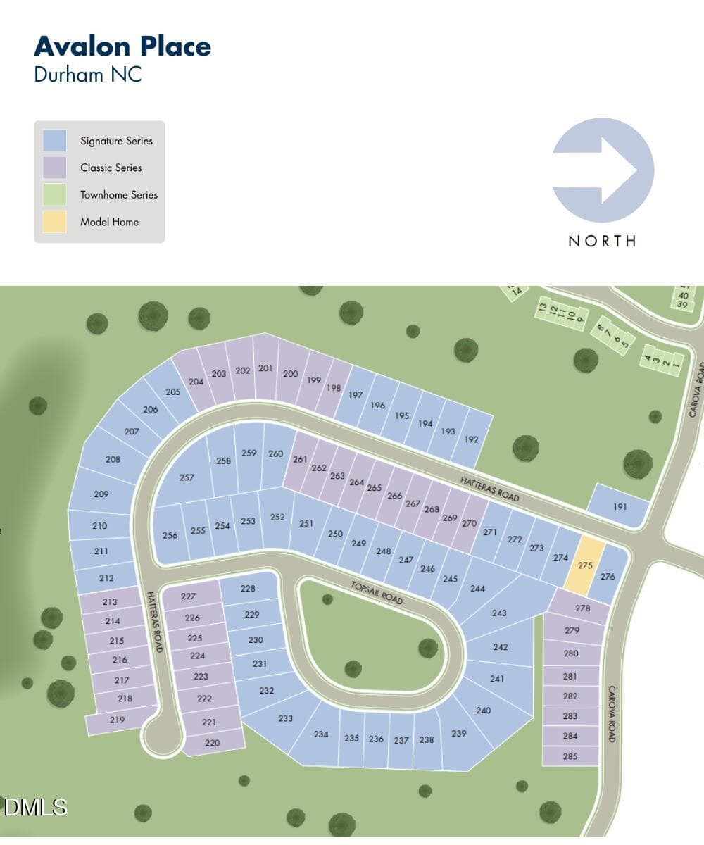 Avalon Place Sitemap NoBranding - 4004 Phelps Lake Drive, Durham, NC 27703, Durham