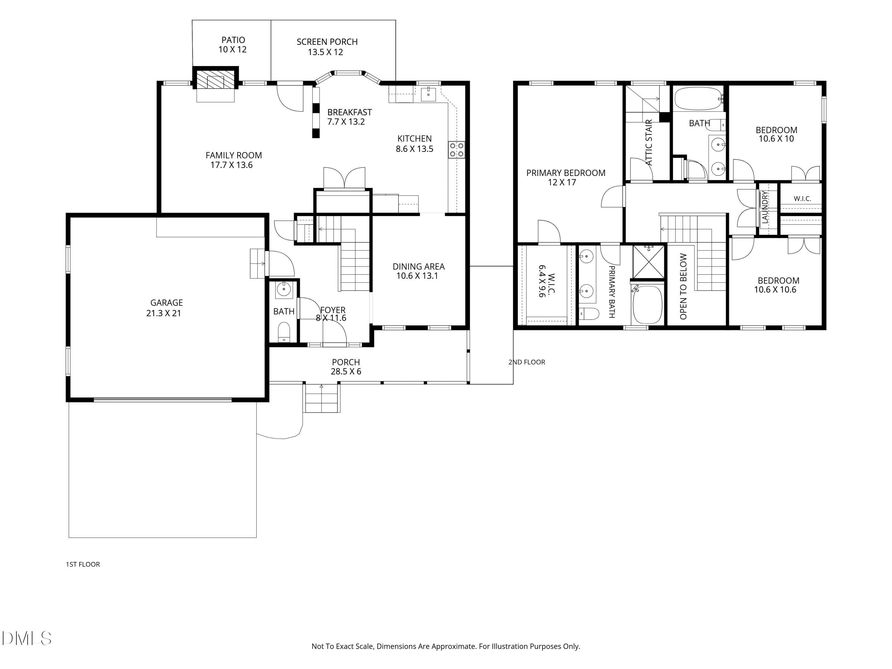 Floor Plan All Floors_8104 Hartwood Glen - 8104 Hartwood Glen Circle, Willow Springs, NC 27592, Willow Springs