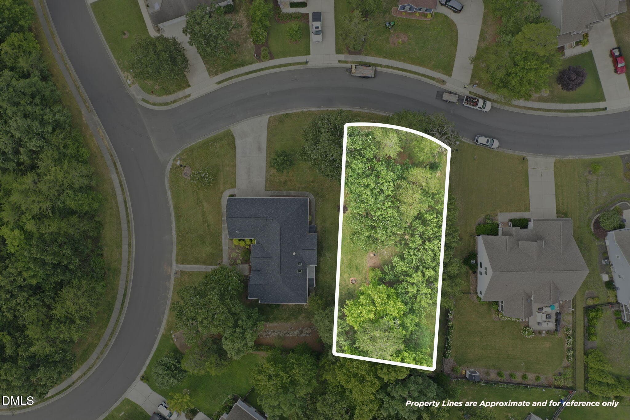 4-web-or-mls-DJI_0773 - Lot lines - 501 Great Smokey Mountain Drive, Mebane, NC 27302, Mebane