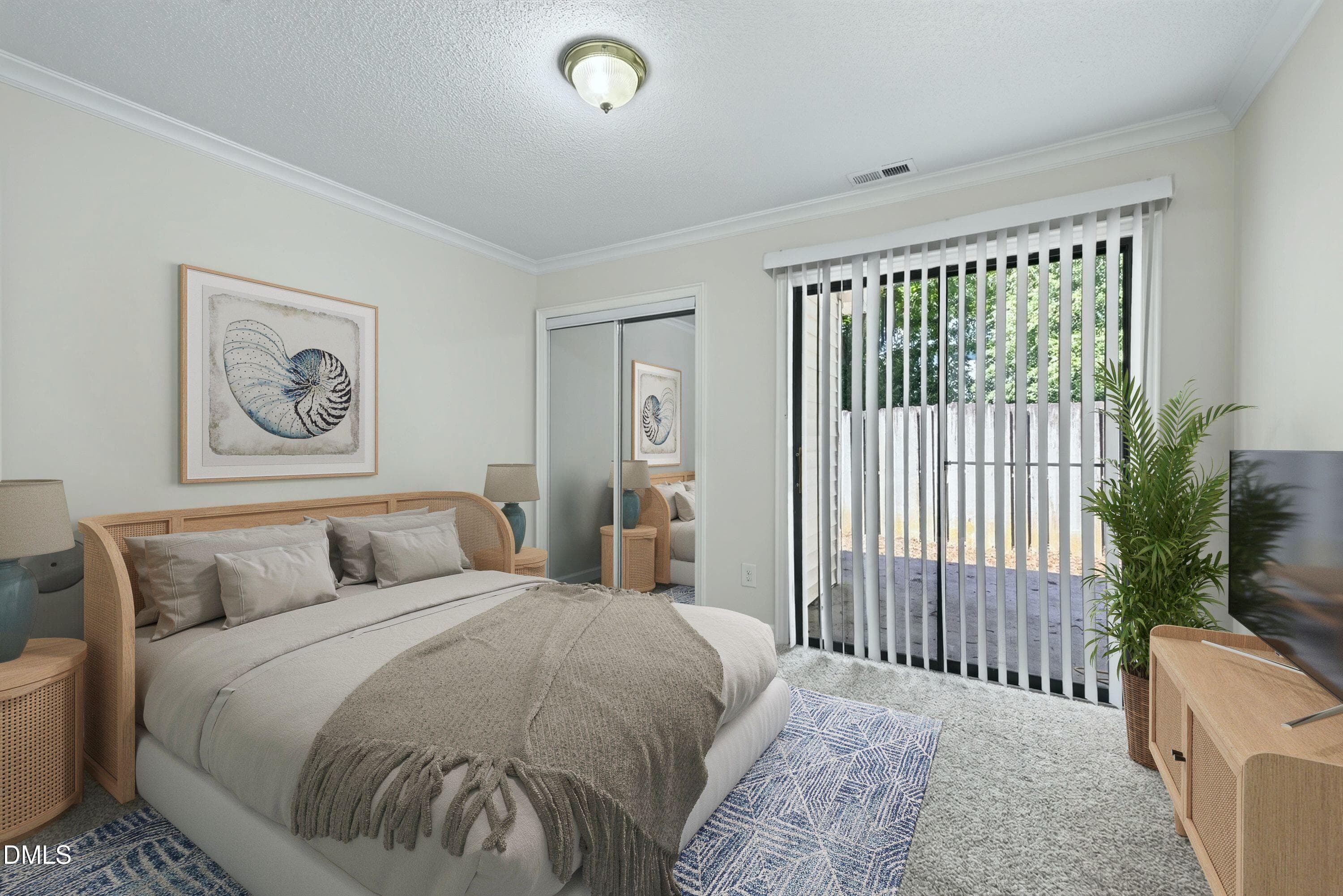 5823 staged secondary bedroom 2 - 5823 Shady Grove Circle, Raleigh, NC 27609, Raleigh