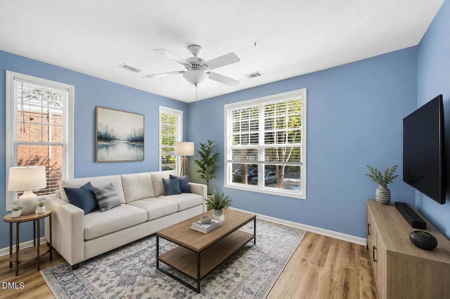 LR-staged - 8221 Allyns Landing Way 204, Raleigh, NC 27615, Raleigh