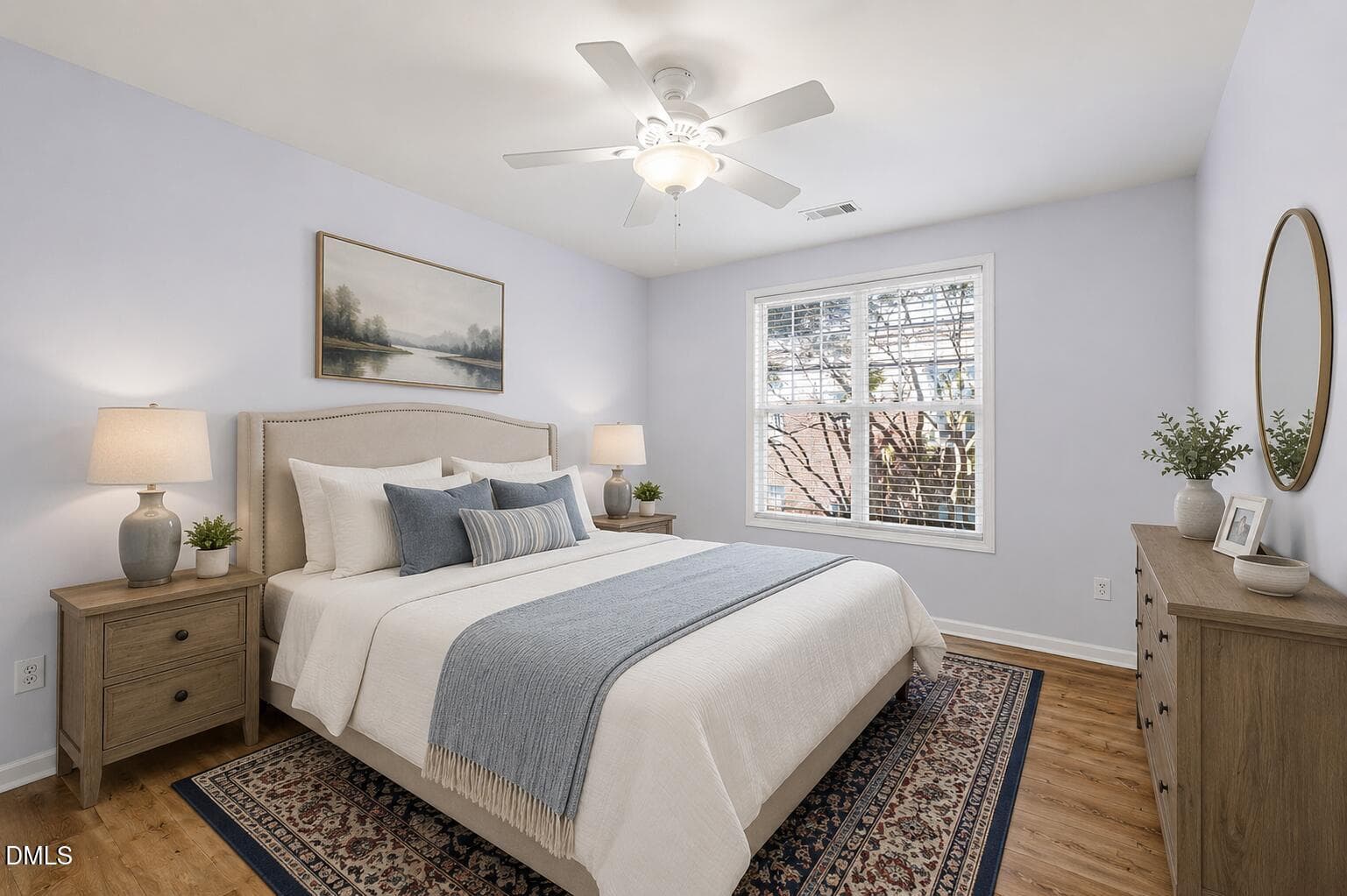 Bedroom-staged - 8221 Allyns Landing Way 204, Raleigh, NC 27615, Raleigh