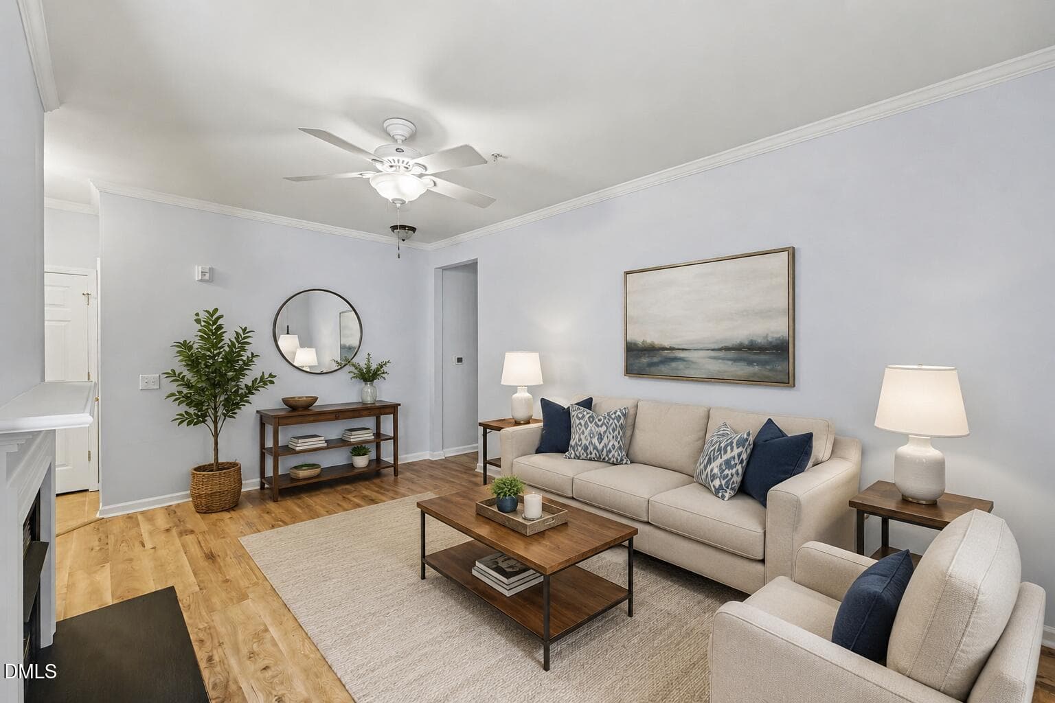 living room - 8221 Allyns Landing Way 204, Raleigh, NC 27615, Raleigh