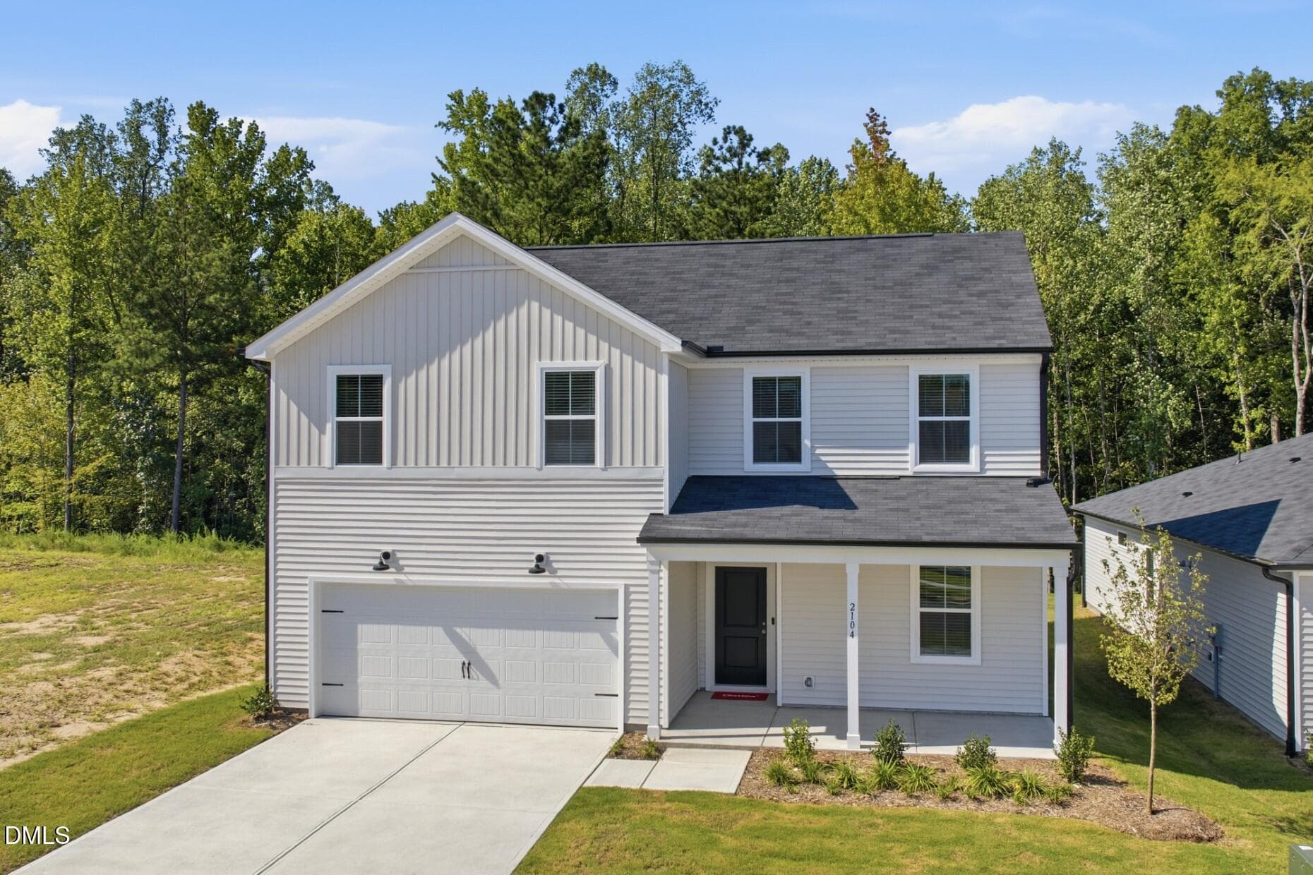CF Lot #254 Exterior (2) - 2104 Chisel Cove Road, Durham, NC 27704, Durham