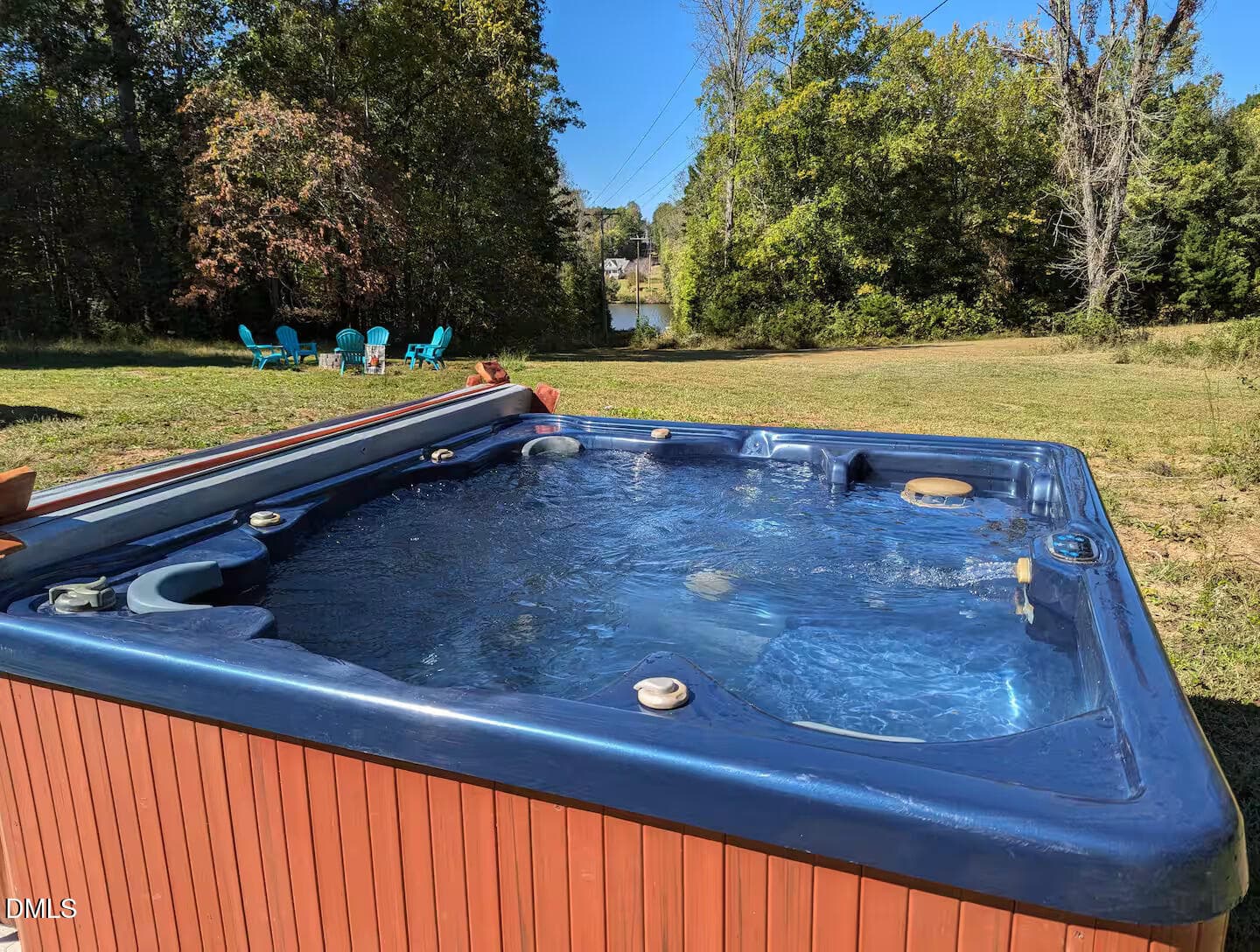 hot tub - 193 Grapevine Drive, Roxboro, NC 27574