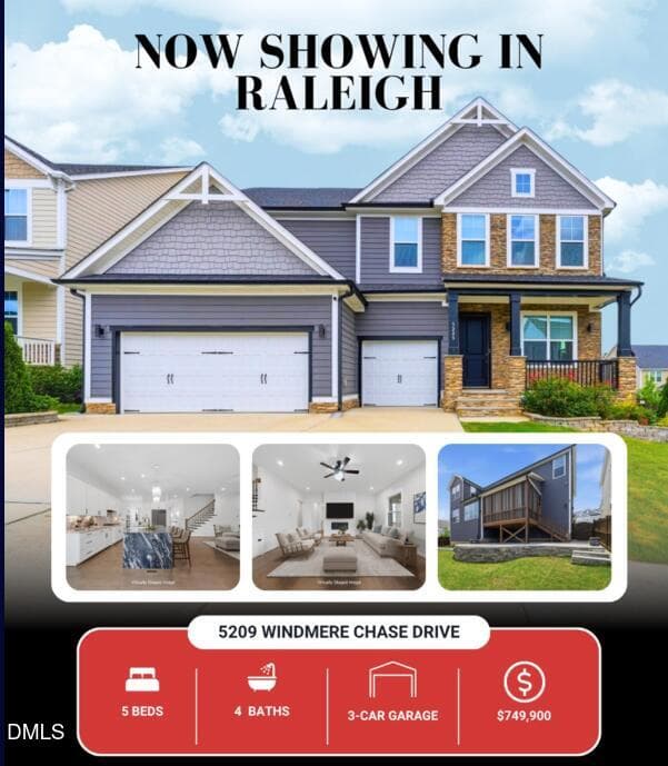 5209 Windmere Chase Drive, Raleigh, NC 27616