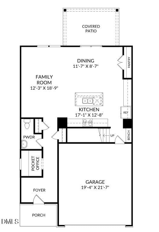 Downstairs Tyndall C Lot 84 - 123 King Tucks Way, Four Oaks, NC 27524, Four Oaks