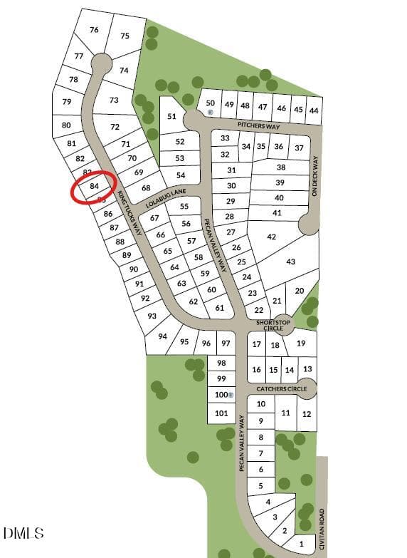 Lot 84 Location - 123 King Tucks Way, Four Oaks, NC 27524, Four Oaks