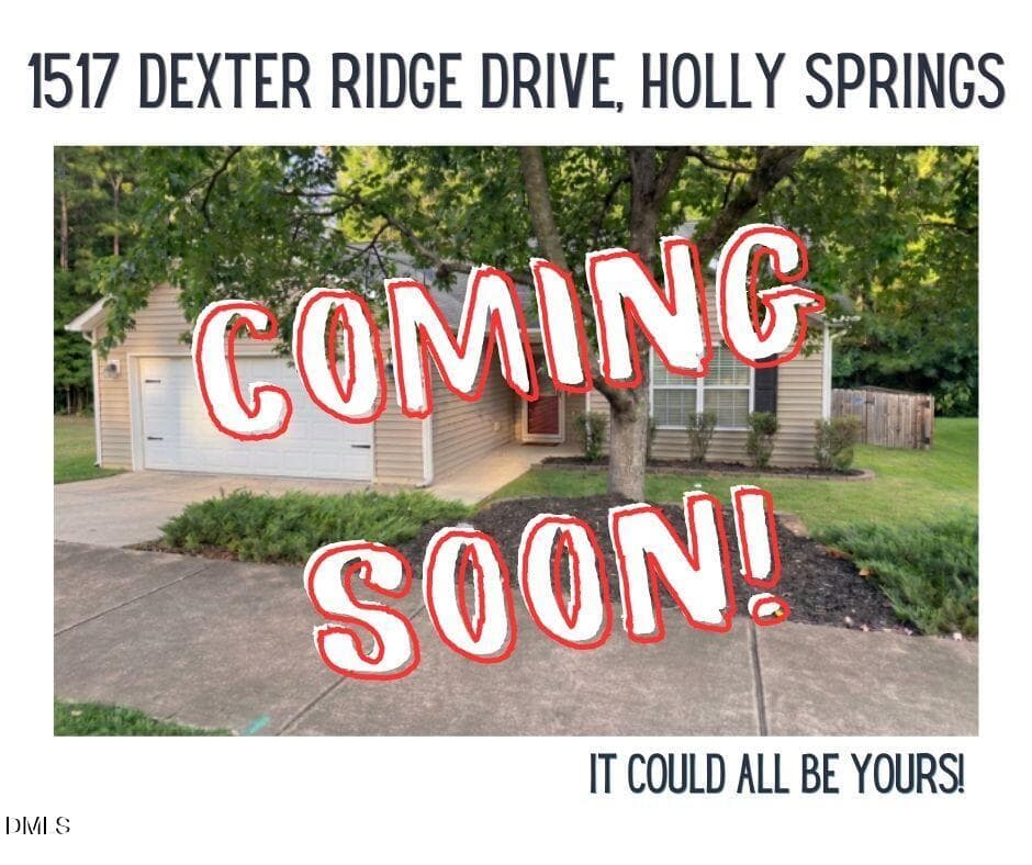 Front Picture 1 - 1517 Dexter Ridge Drive, Holly Springs, NC 27540, Holly Springs