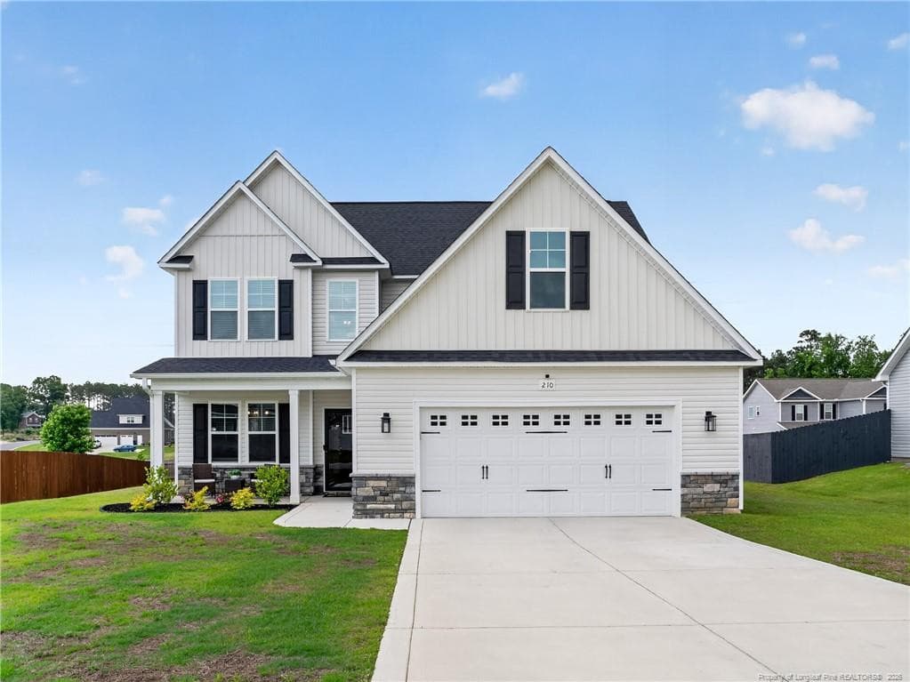Photo 1 - 210 Leach Creek Drive, Raeford, NC 28376, Raeford