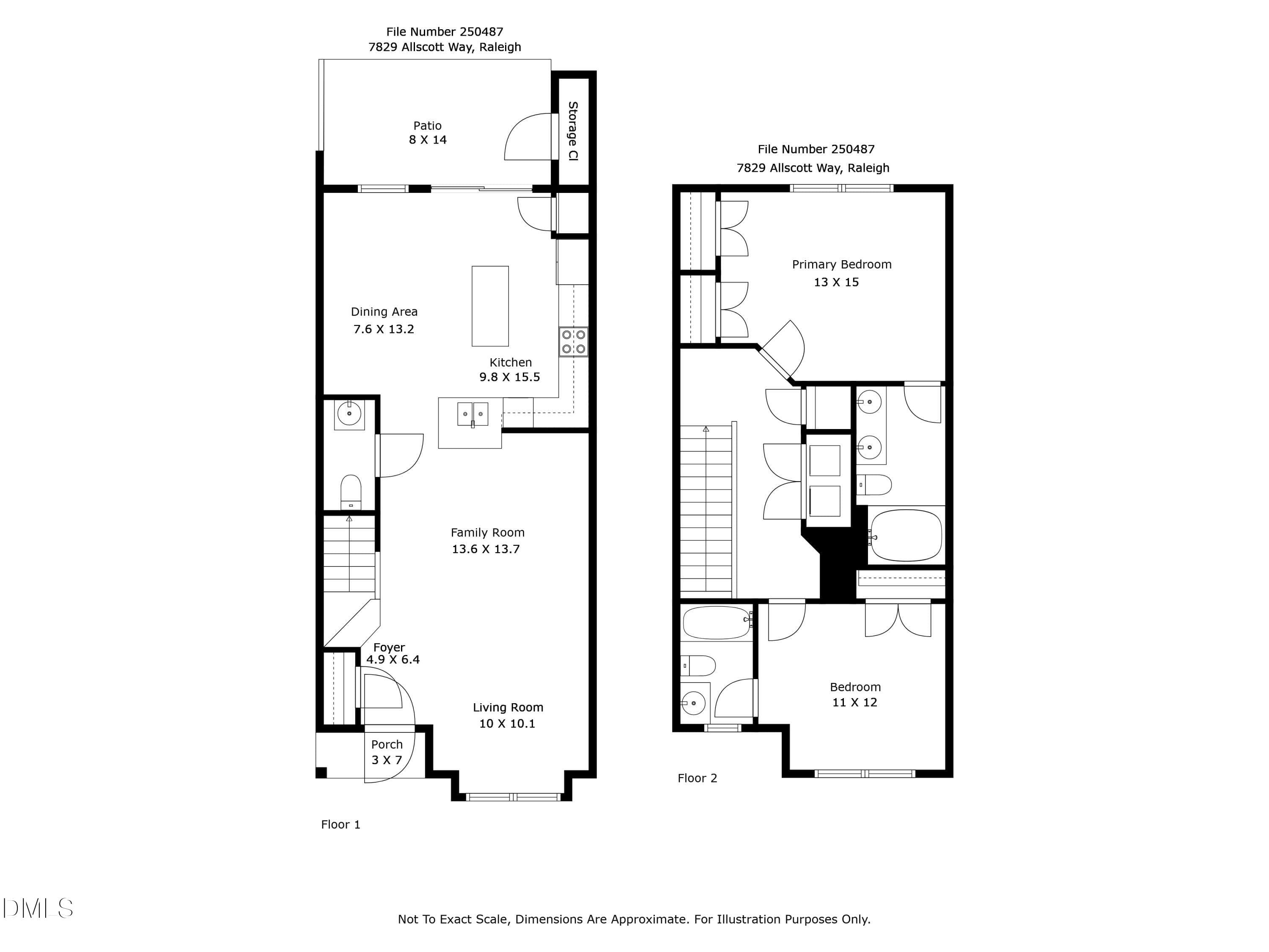 Floor Plan Photo_7829 Allscott - 7829 Allscott Way, Raleigh, NC 27612, Raleigh