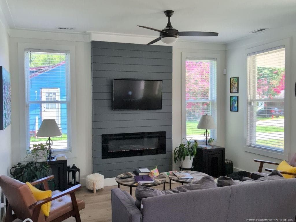 Living Room - 1107 Massey Street, Smithfield, NC 27577