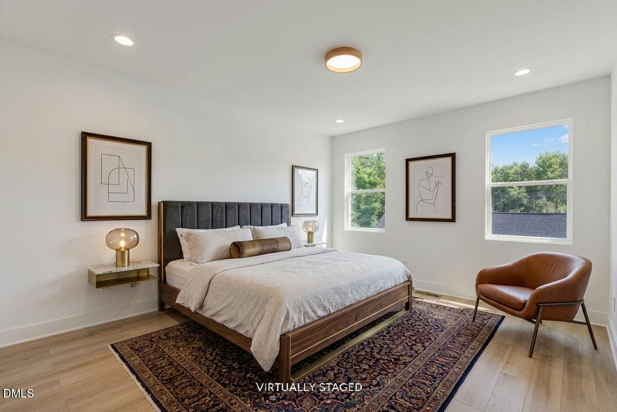 oakwood bedroom virtual - 720 Oakwood Avenue 102, Raleigh, NC 27601, Raleigh