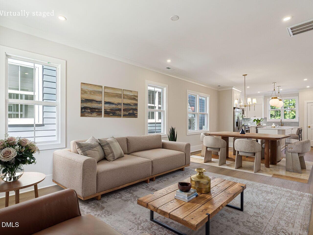 Lot 4 interior staged photo - 1339 Courtland Drive, Raleigh, NC 27604, Raleigh