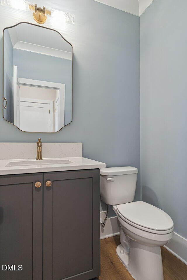 Lot 4 powder-room - 1339 Courtland Drive, Raleigh, NC 27604, Raleigh