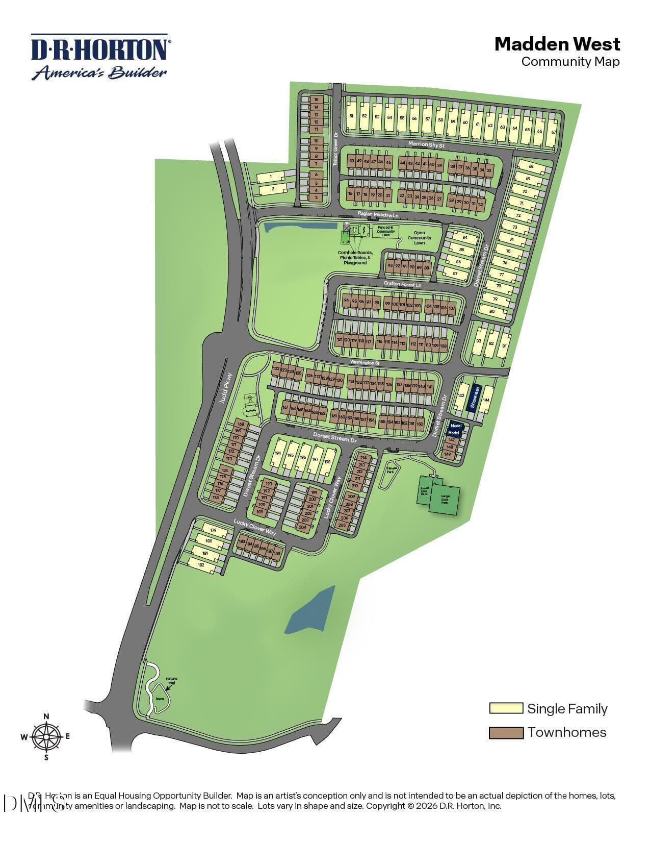 Madden West - Site Map_OVERALL - 820 Washington Street, Fuquay Varina, NC 27526