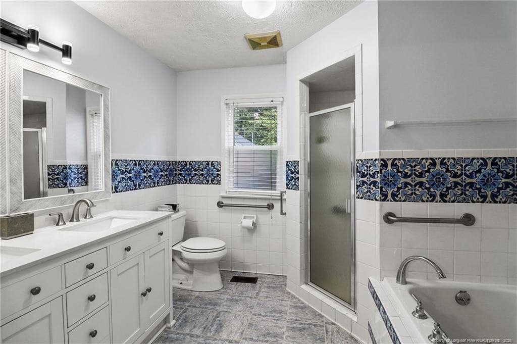 first floor primary bath - 444 Holly Lane, Fayetteville, NC 28305, Fayetteville