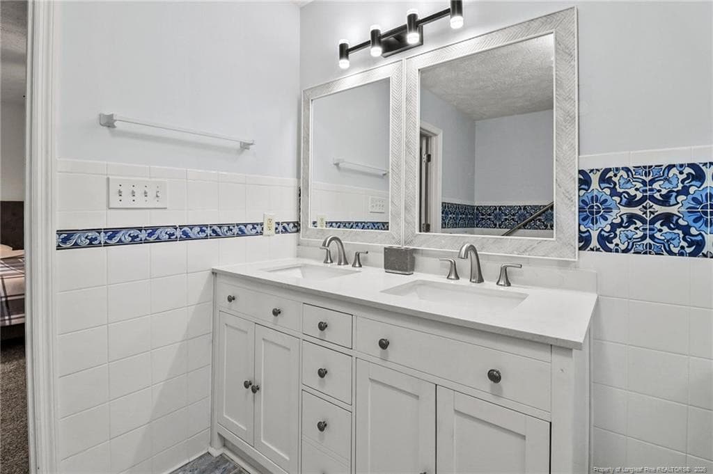 first floor primary bath - 444 Holly Lane, Fayetteville, NC 28305, Fayetteville