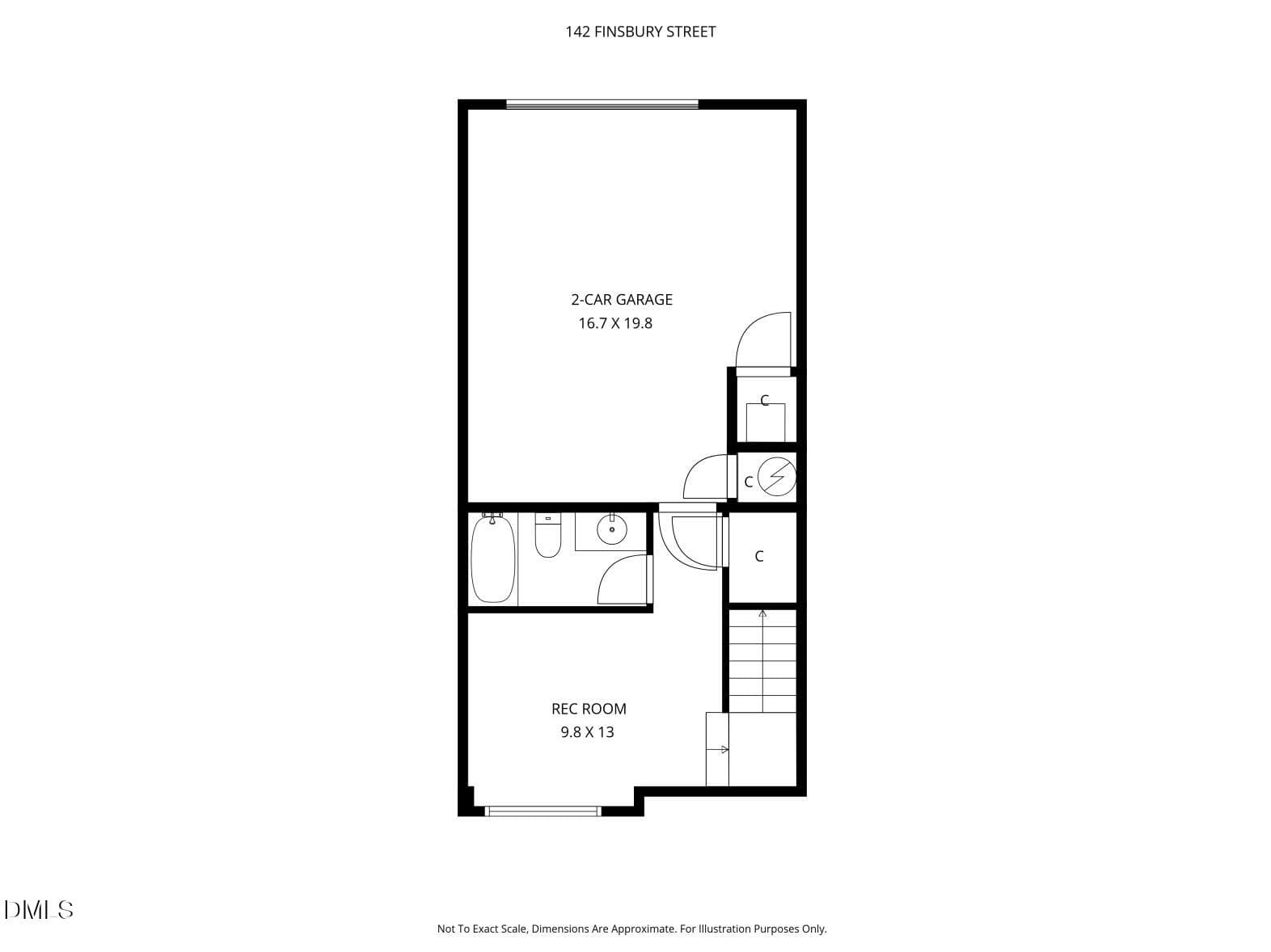 Lower Level - 142 Finsbury Street, Durham, NC 27703, Durham