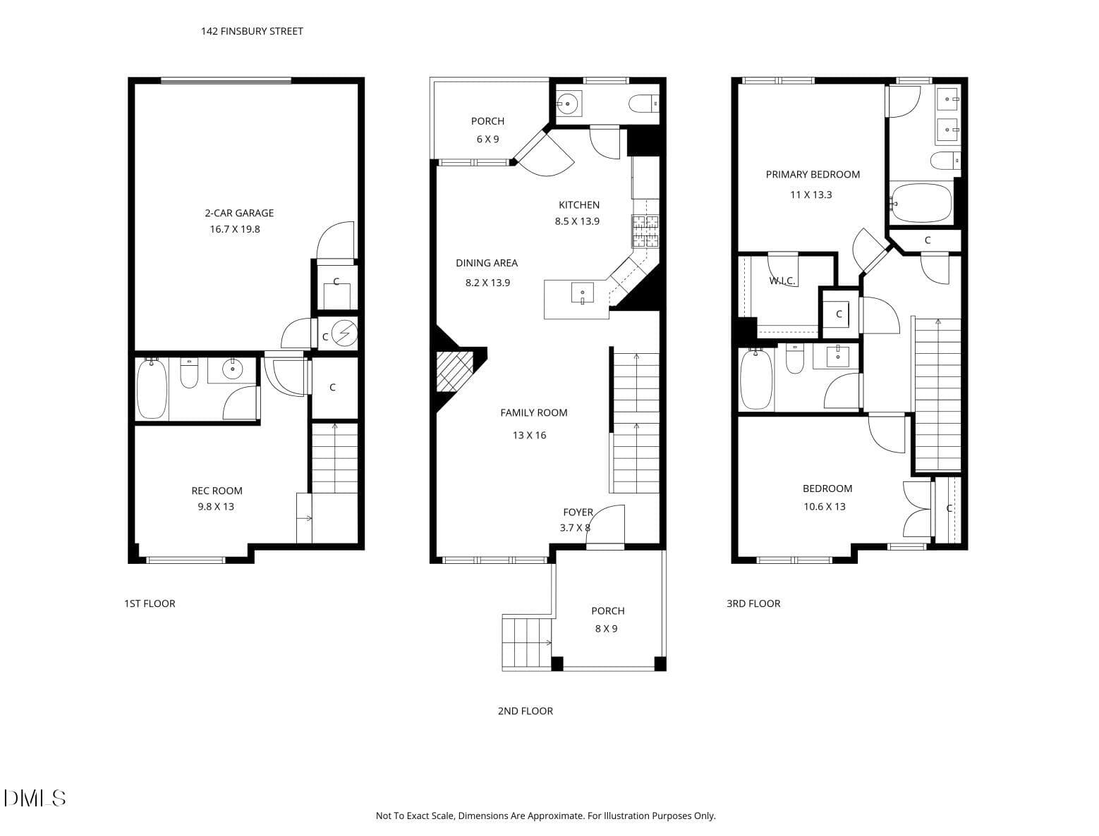 All 3 Floors - 142 Finsbury Street, Durham, NC 27703, Durham
