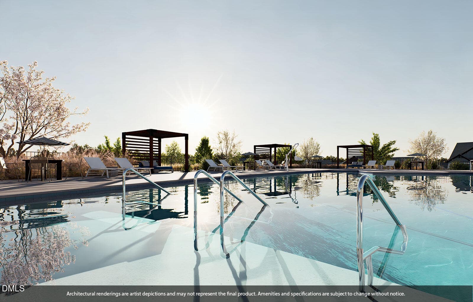 Amenity-Pool-Closeup - 611 Lanceleaf Lane 14, Durham, NC 27703