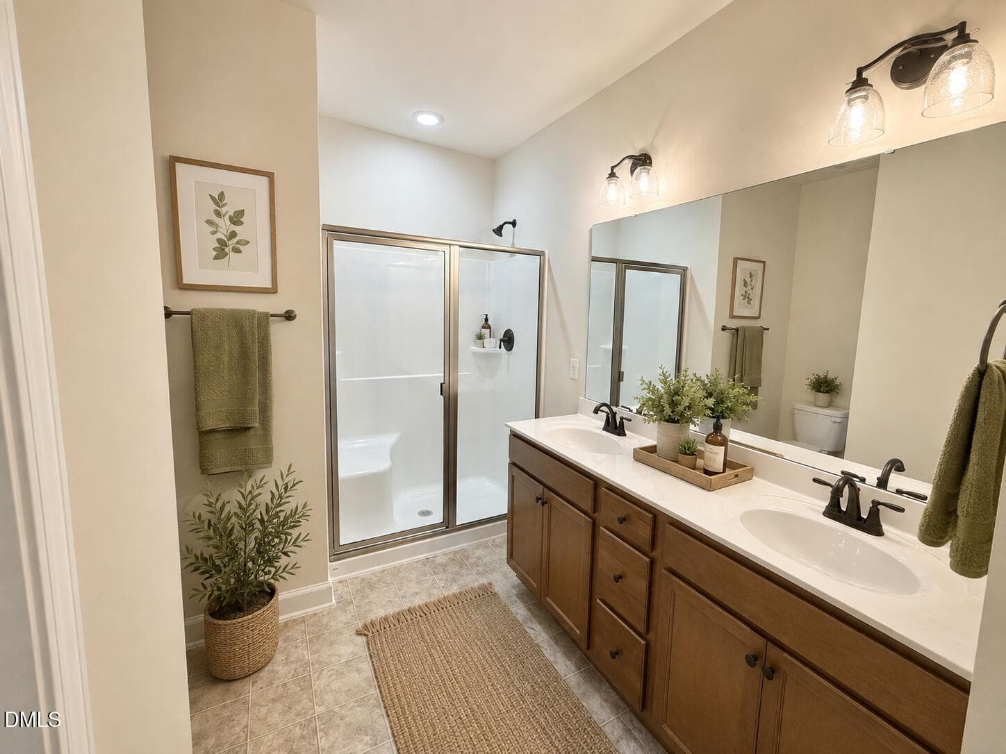 Staged MBath - 404 S Eastwood Drive, Benson, NC 27504, Benson