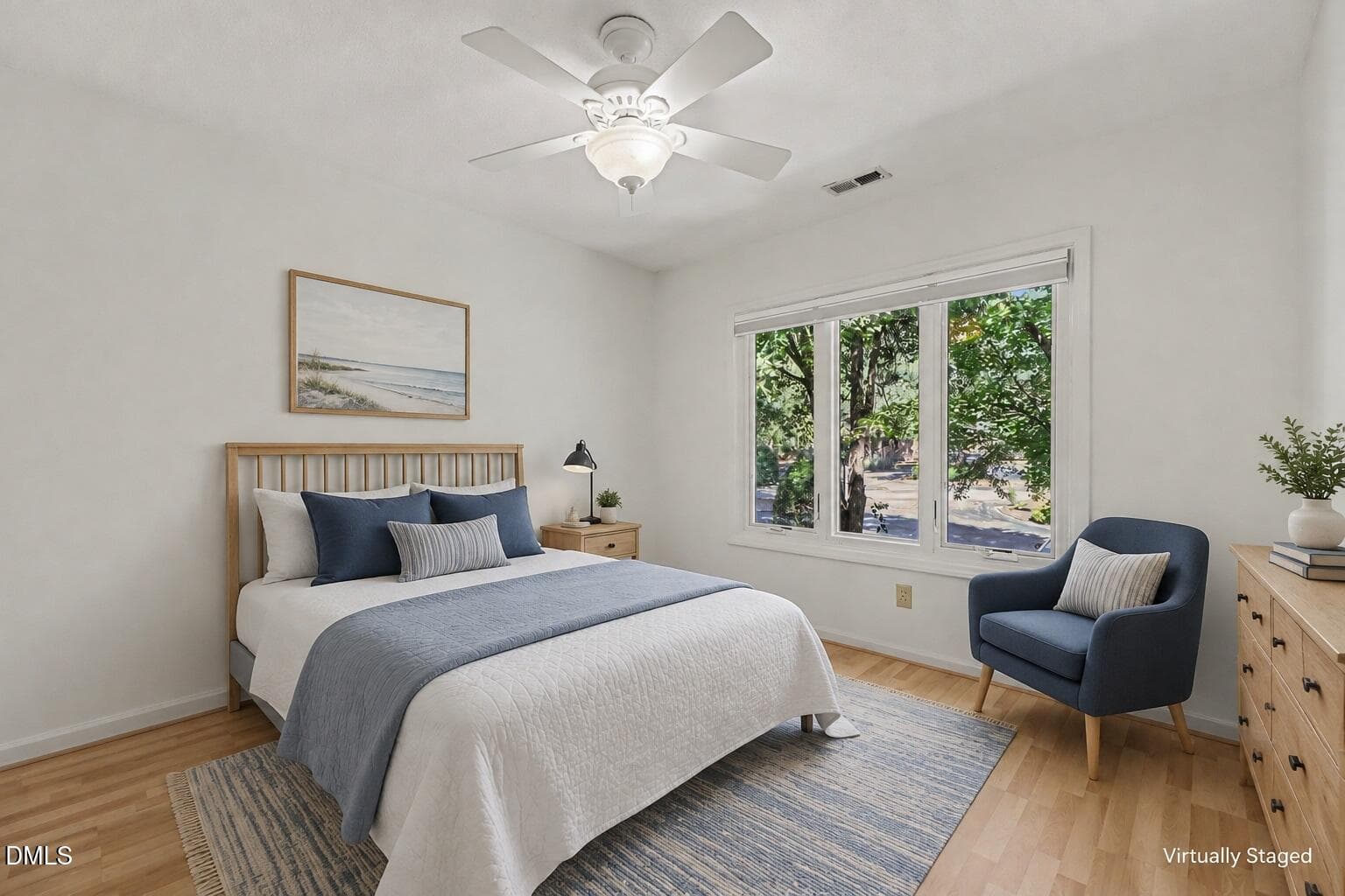 27 BR 2 virtually staged - 109 Mossbark Lane, Chapel Hill, NC 27514