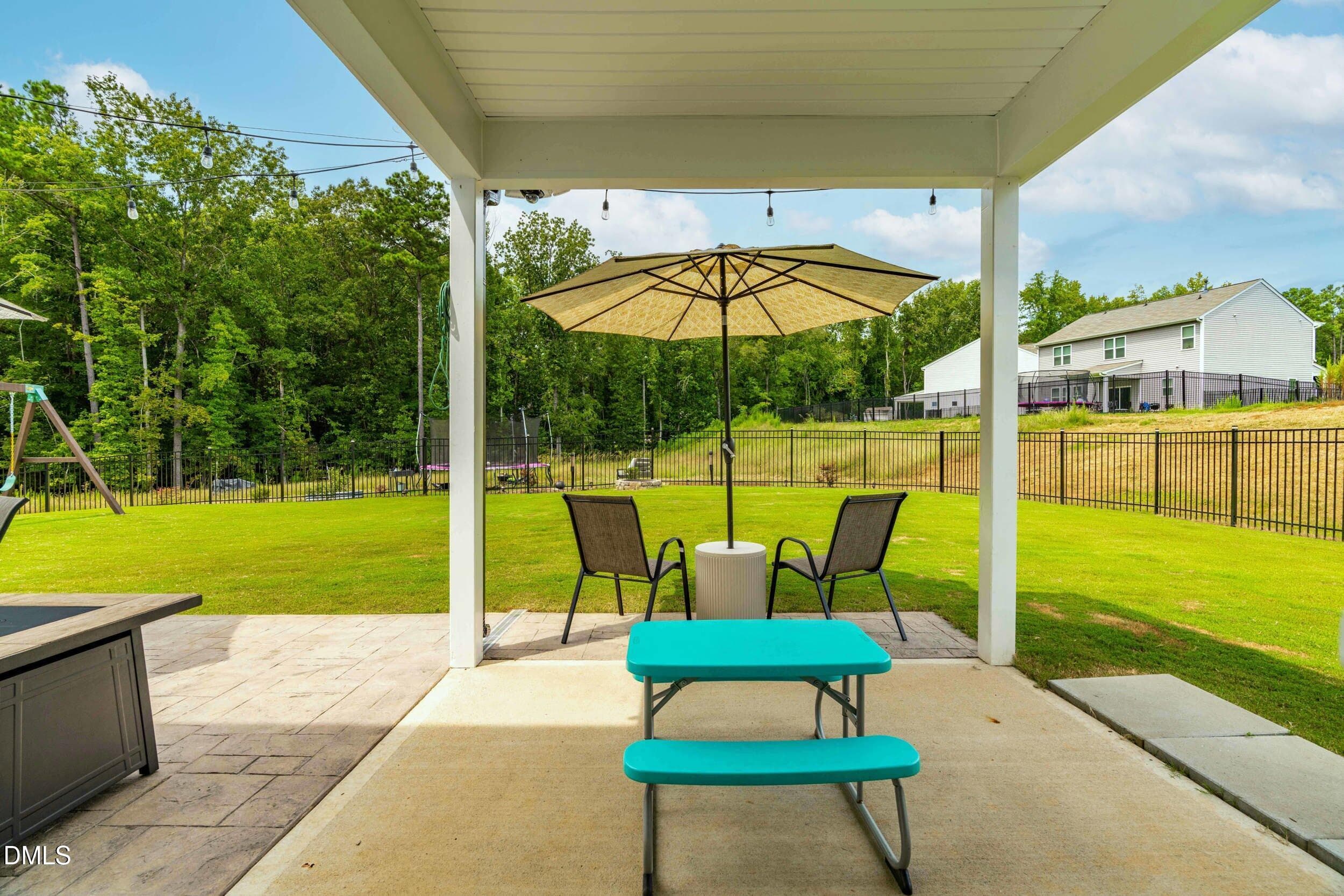 back patio - 100 Capanne Court, Clayton, NC 27527, Clayton