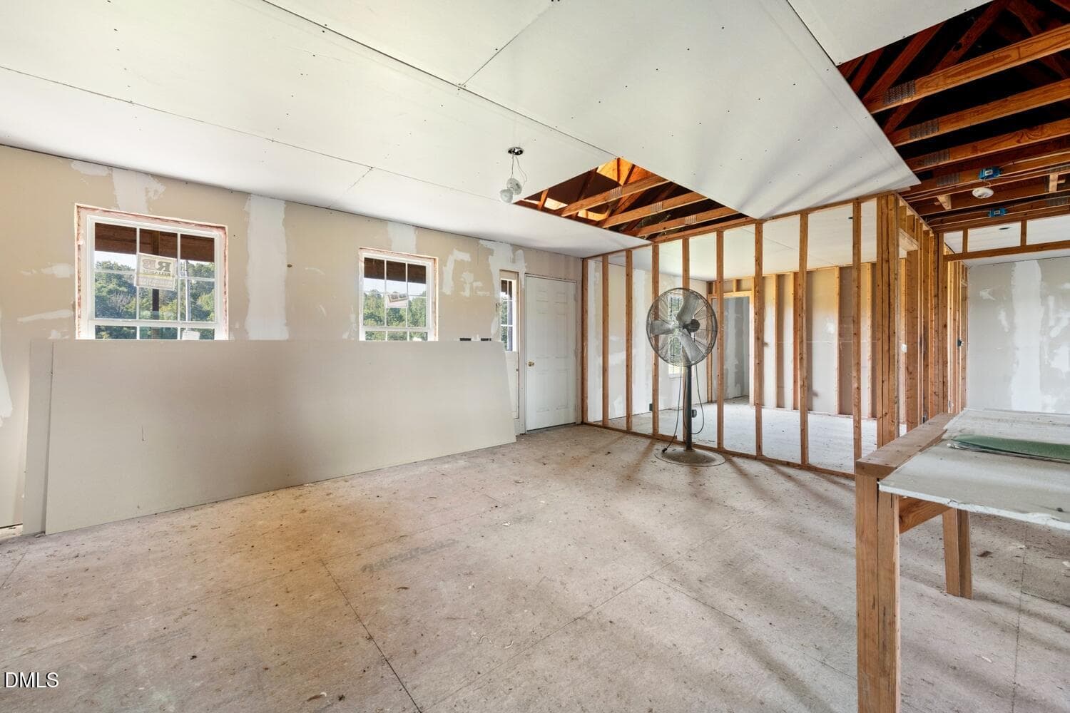 living room - 54 Zacks Road, Hurdle Mills, NC 27541