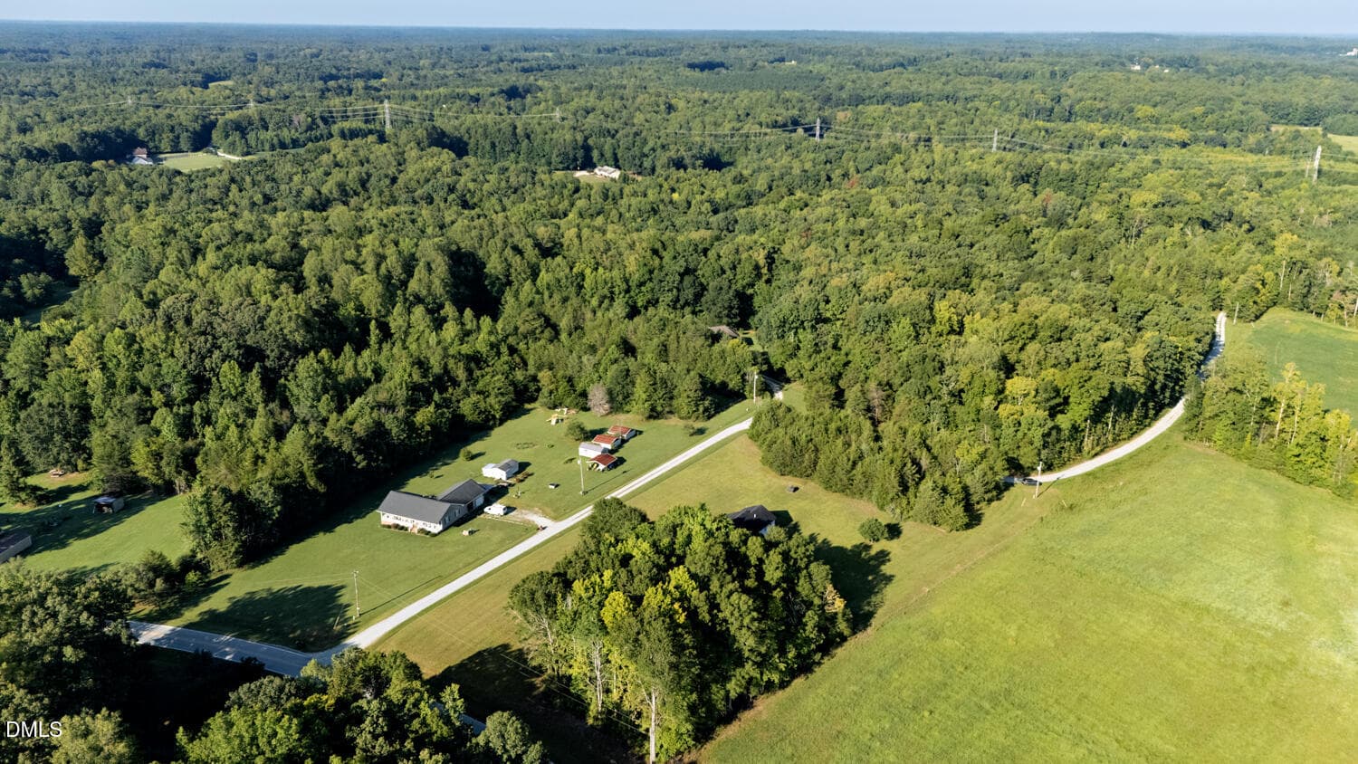 Drone View - 54 Zacks Road, Hurdle Mills, NC 27541