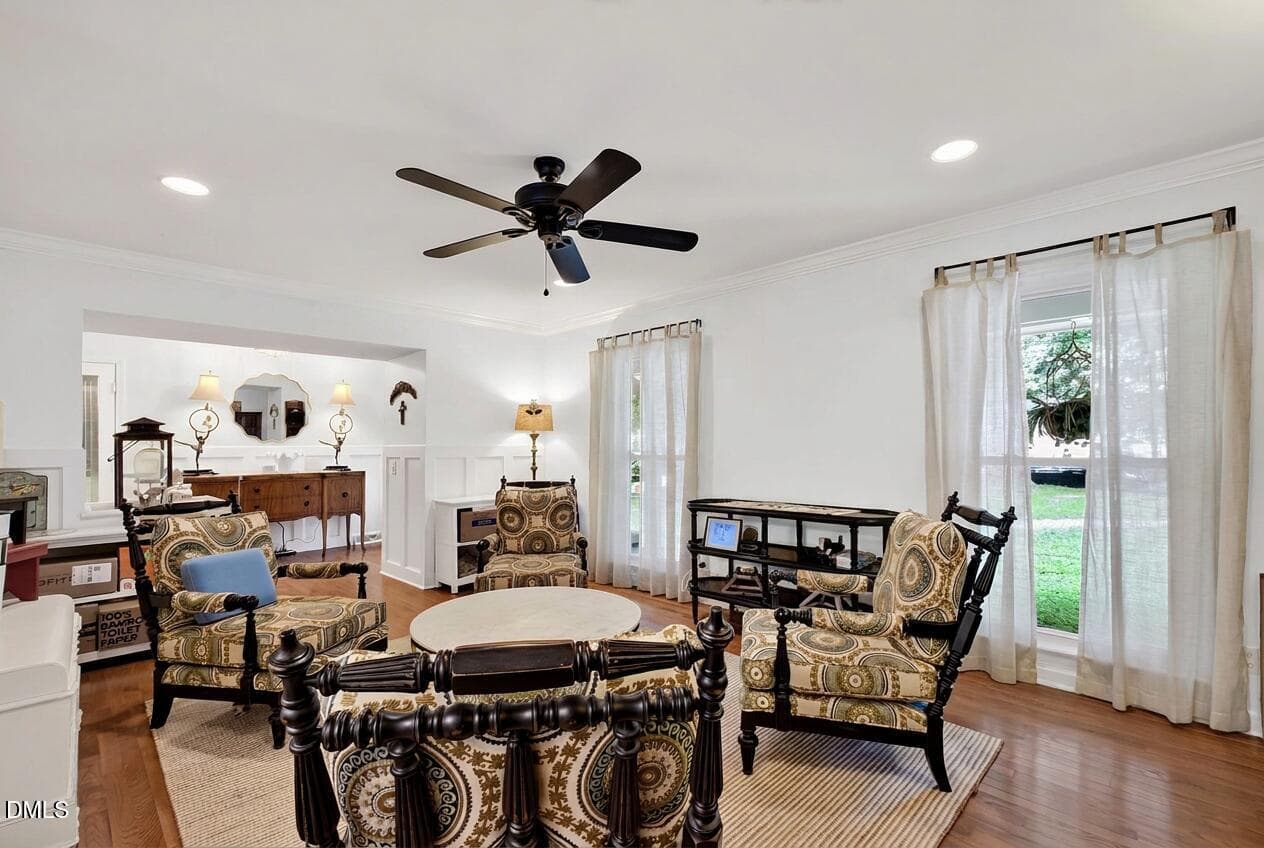 living room 2 - 1209 Willowbrook Drive, Cary, NC 27511