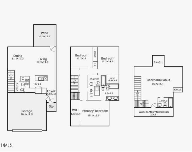 FloorPlans - 256 Shingle Oak Road, Wake Forest, NC 27587