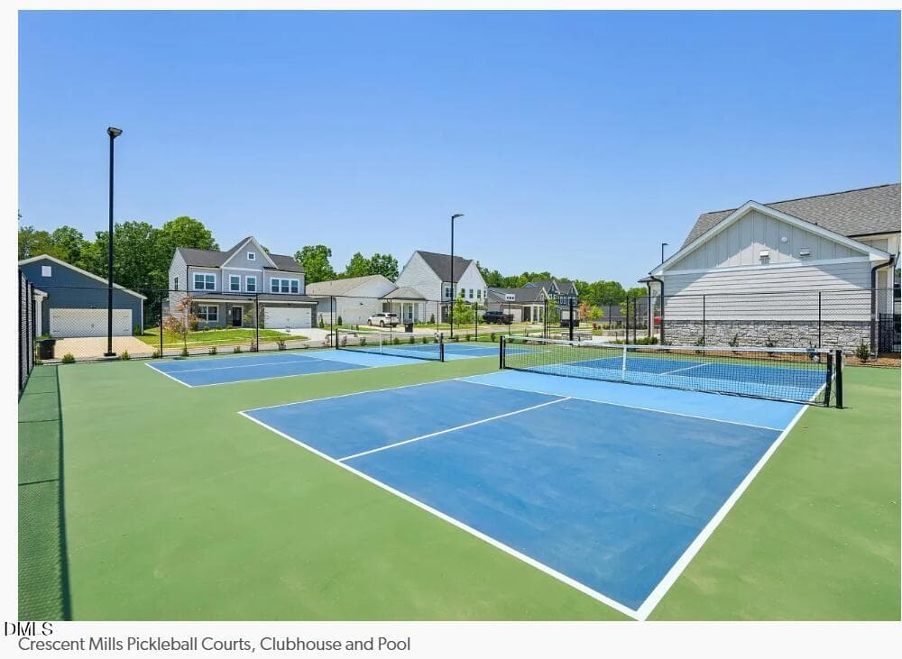 Crescent Mills Pickle Ball - 154 S Waterstone Lane, Clayton, NC 27520, Clayton