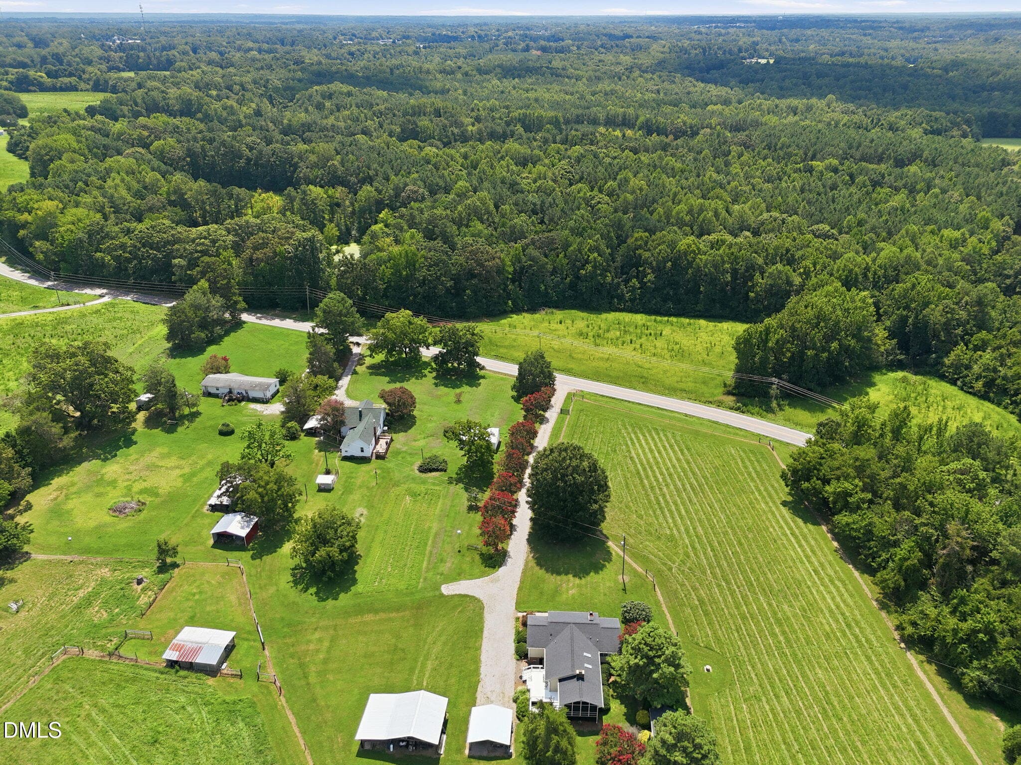 Aerial - 1290 Spring Valley Road, Henderson, NC 27537, Henderson