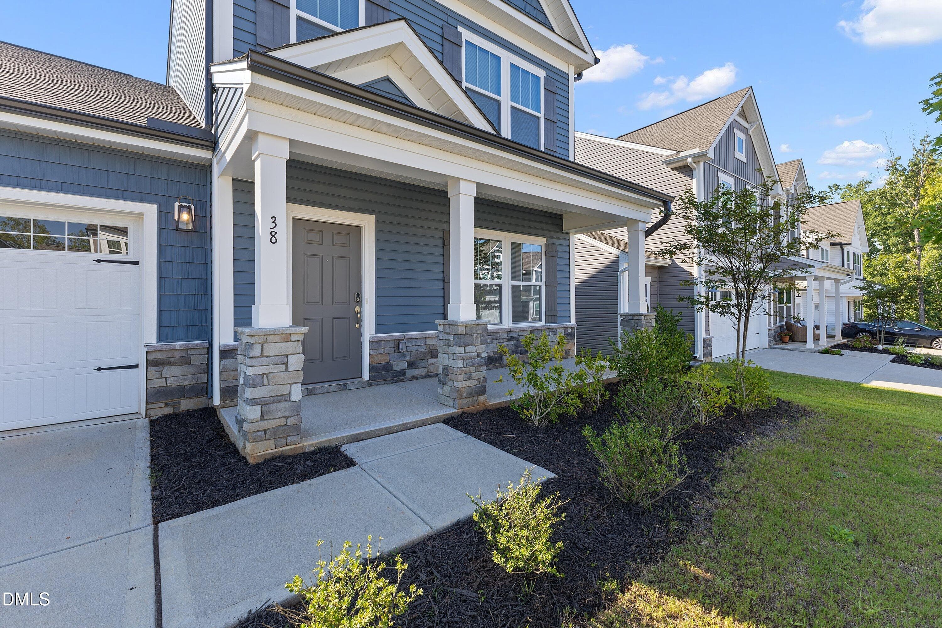Exterioir Front Left 2 - 38 Silver Moon Lane, Clayton, NC 27527, Clayton