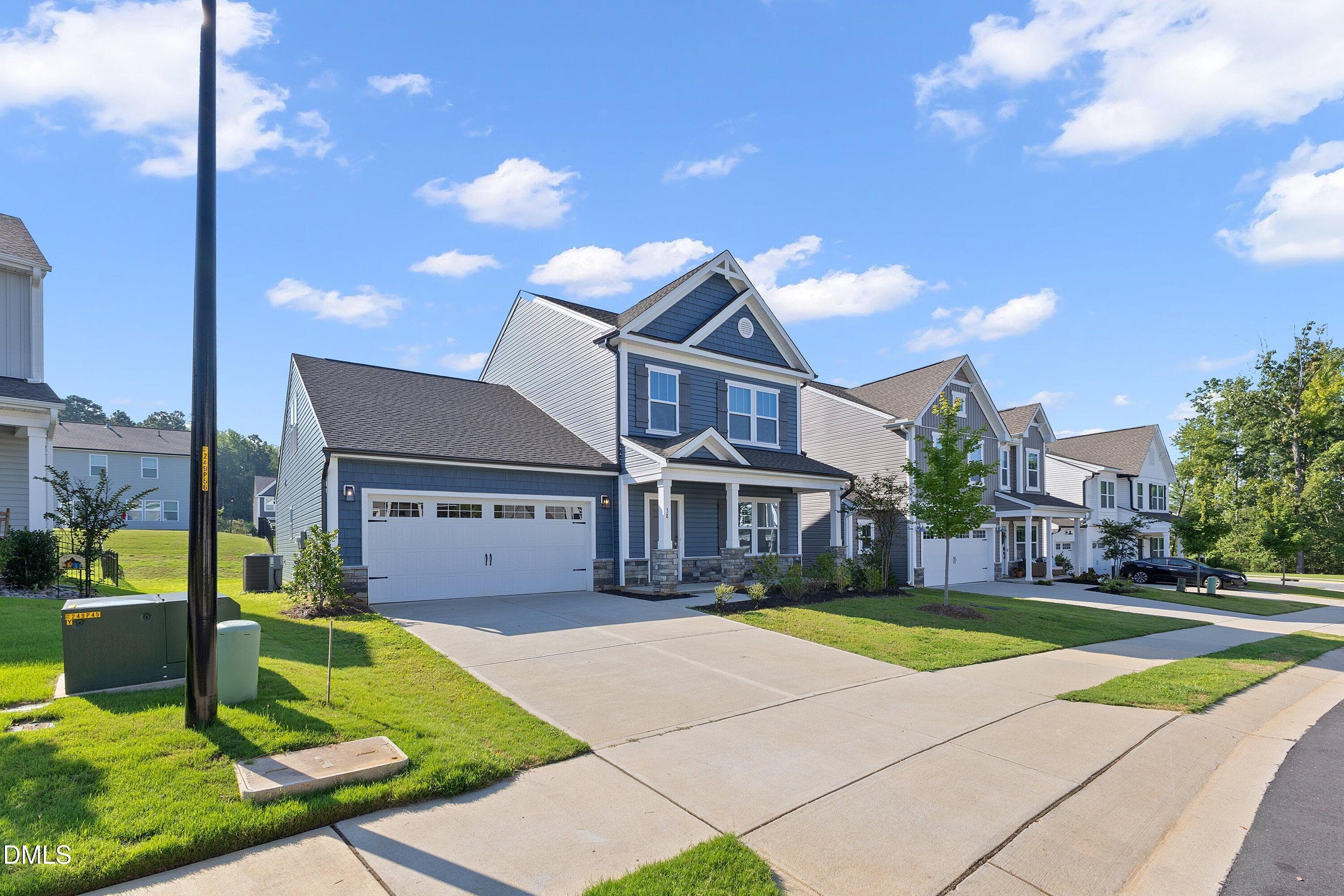 Exterior Front Left - 38 Silver Moon Lane, Clayton, NC 27527, Clayton