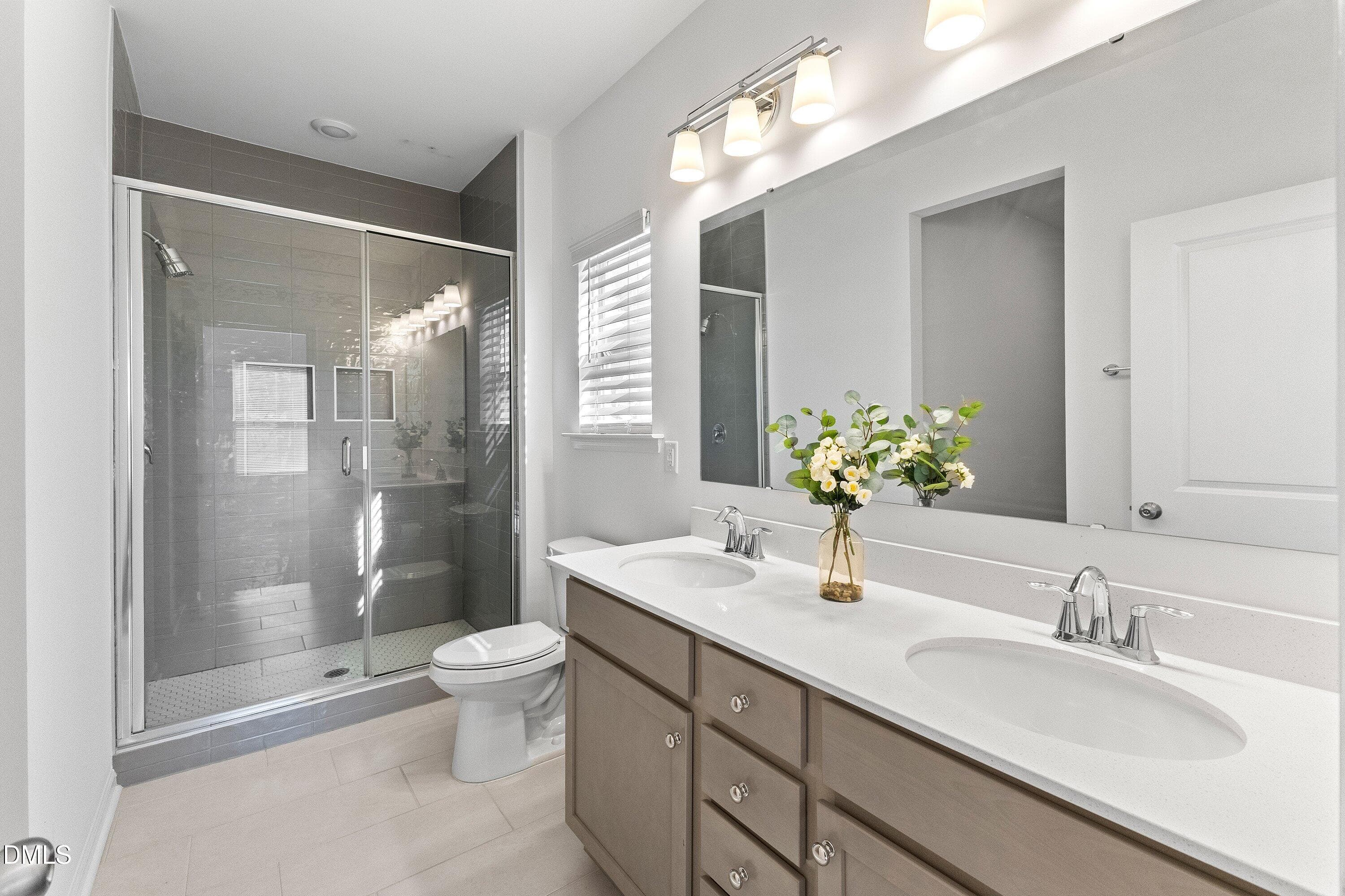 Primary Bathroom - 38 Silver Moon Lane, Clayton, NC 27527, Clayton