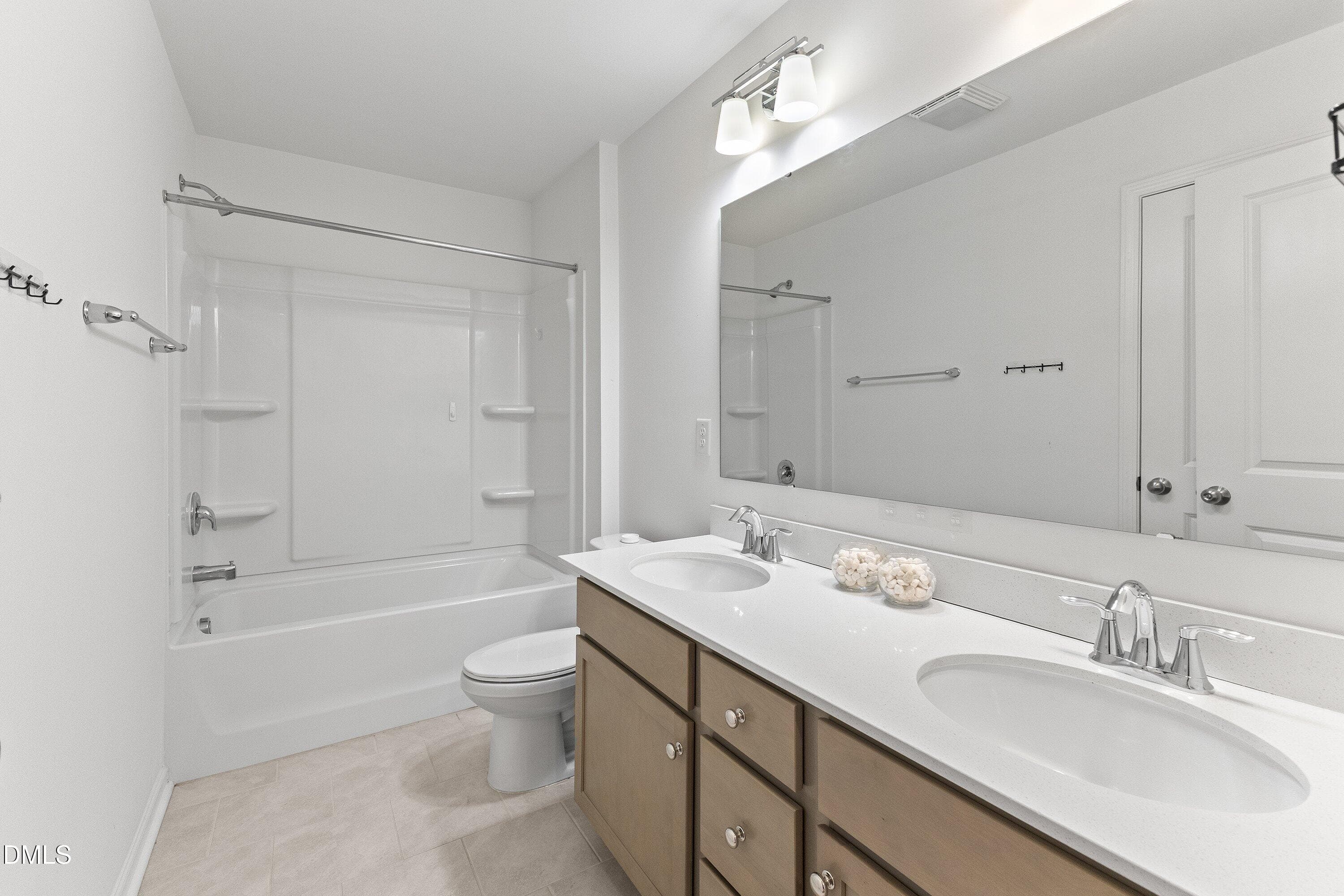 Second Floor Bathroom - 38 Silver Moon Lane, Clayton, NC 27527, Clayton