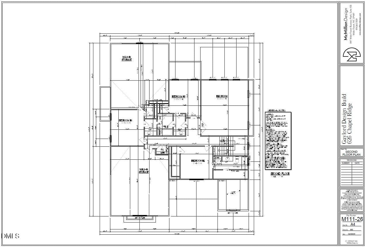 2nd Floor Plan Lot 626 CR_061726 - 453 Golfers View, Pittsboro, NC 27312