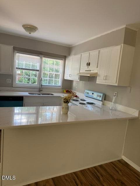Kitchen with New Counters - 104 Deblyn Court, Durham, NC 27713, Durham