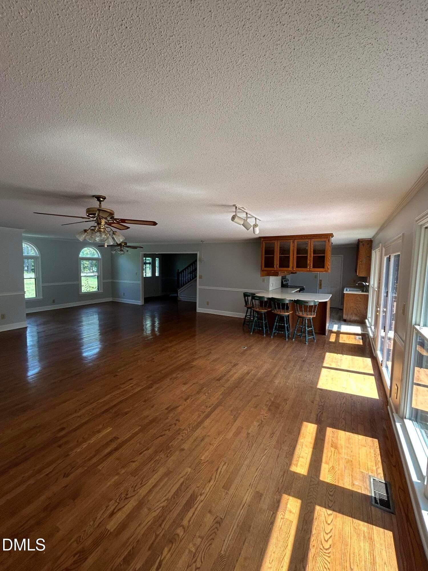 Livingroom- dining - 5601 Sky Lane Drive, Durham, NC 27704, Durham