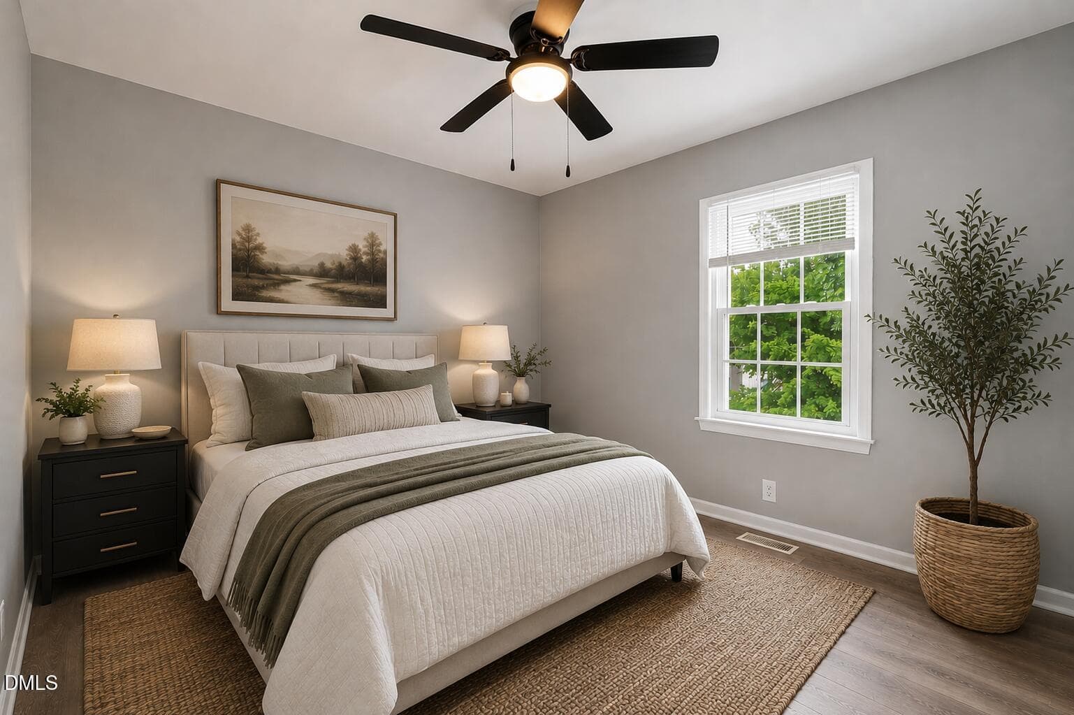 Virtually Staged bedroom 3 - 1536 N King Charles Road, Raleigh, NC 27610, Raleigh