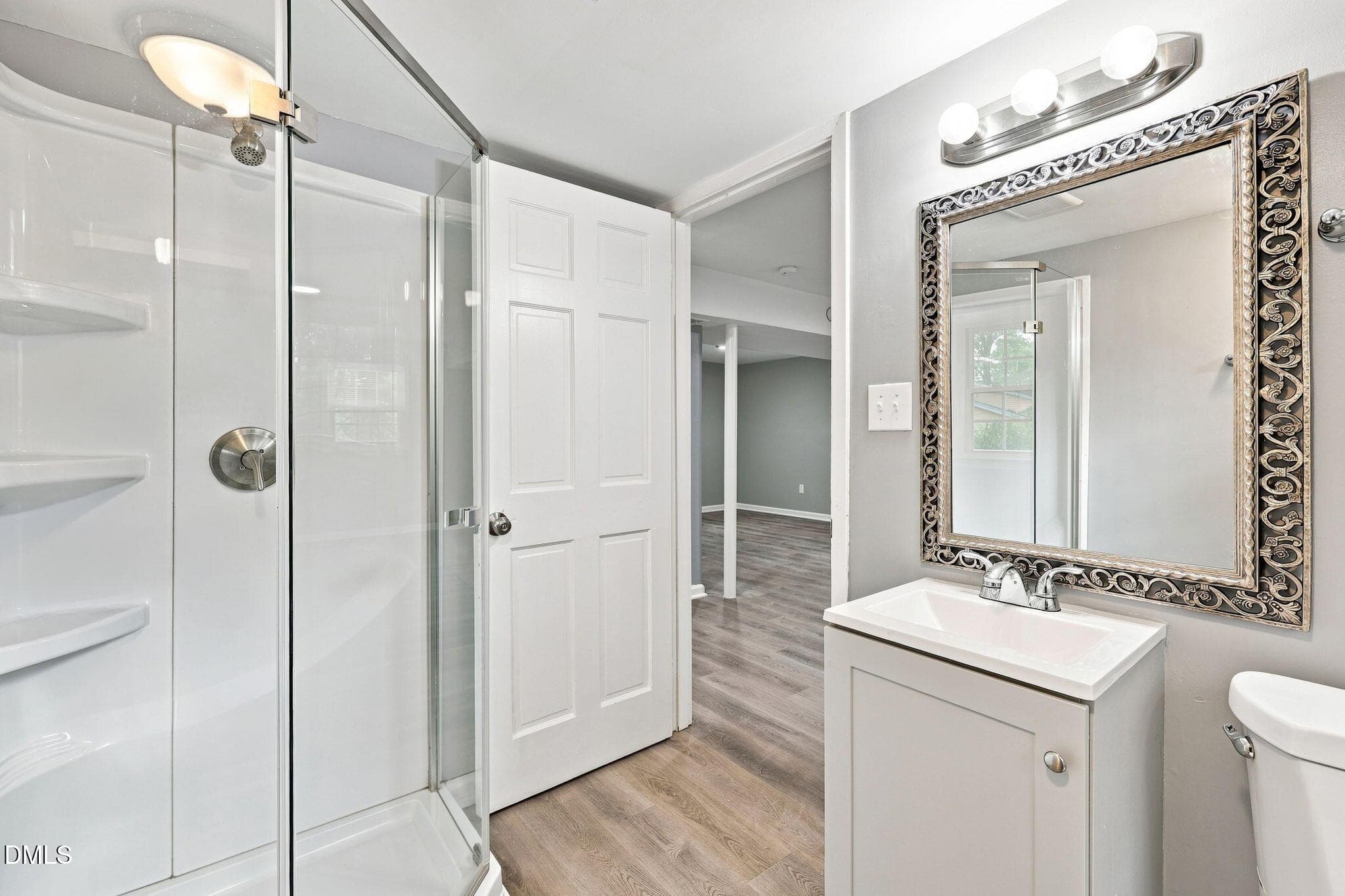 lower level full bath - 1536 N King Charles Road, Raleigh, NC 27610, Raleigh