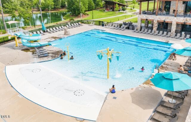 pool - 1912 Cypress Cove Drive, Wendell, NC 27591, Wendell