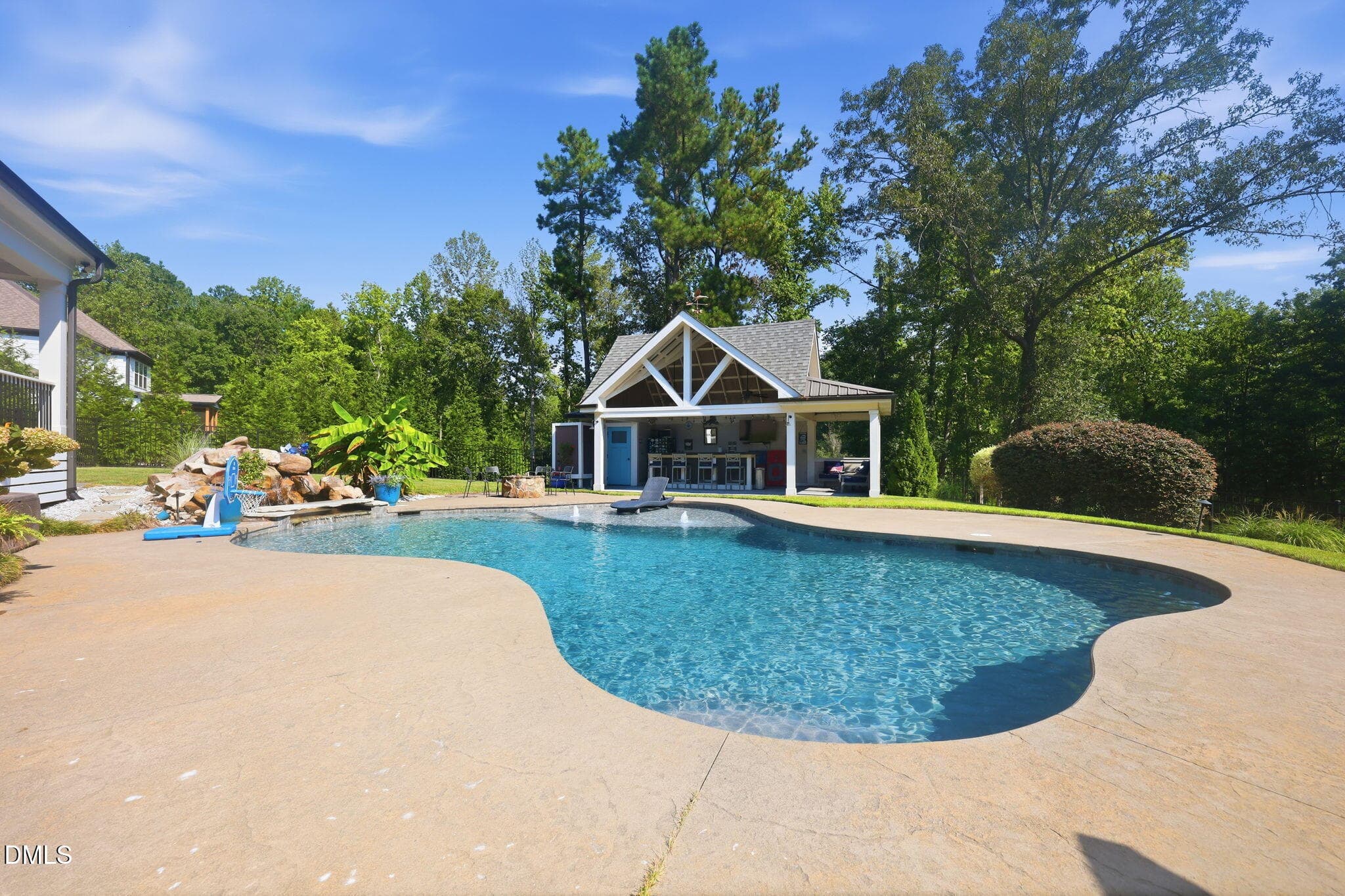 Private In Ground Pool - 270 Rivers Edge Drive, Youngsville, NC 27596, Youngsville