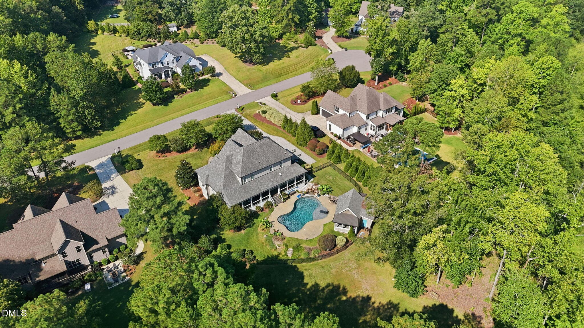 Aerial - 270 Rivers Edge Drive, Youngsville, NC 27596, Youngsville